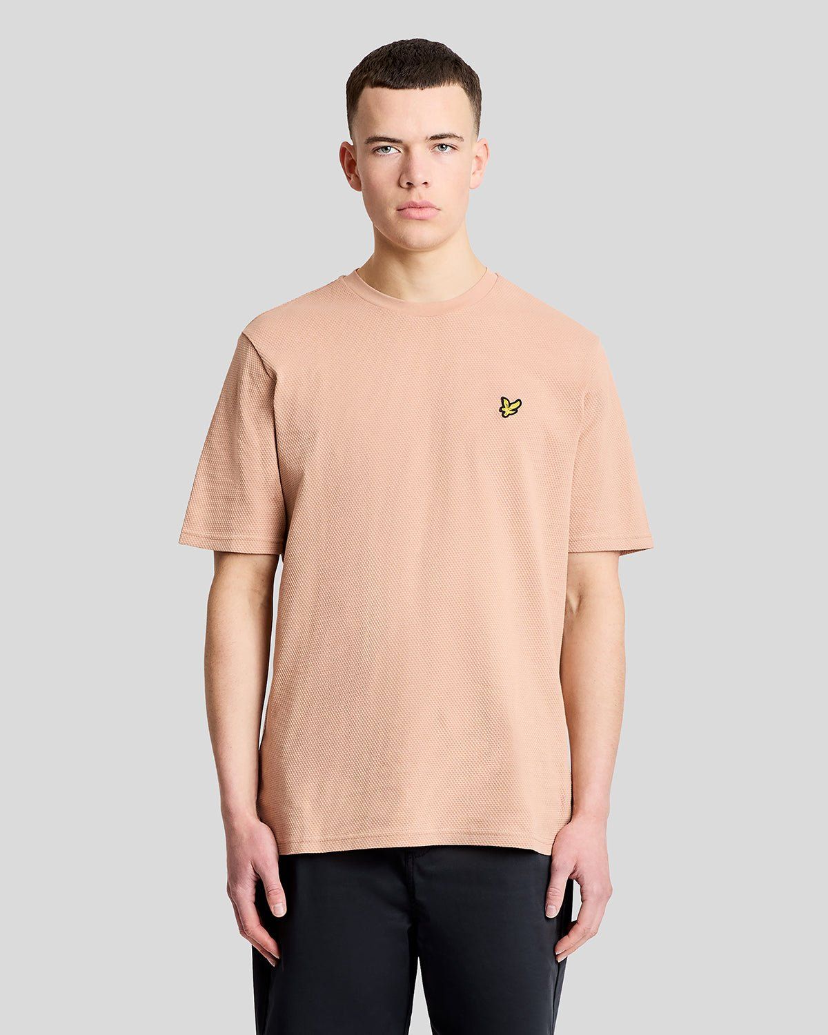 Textured Jacquard T-Shirt