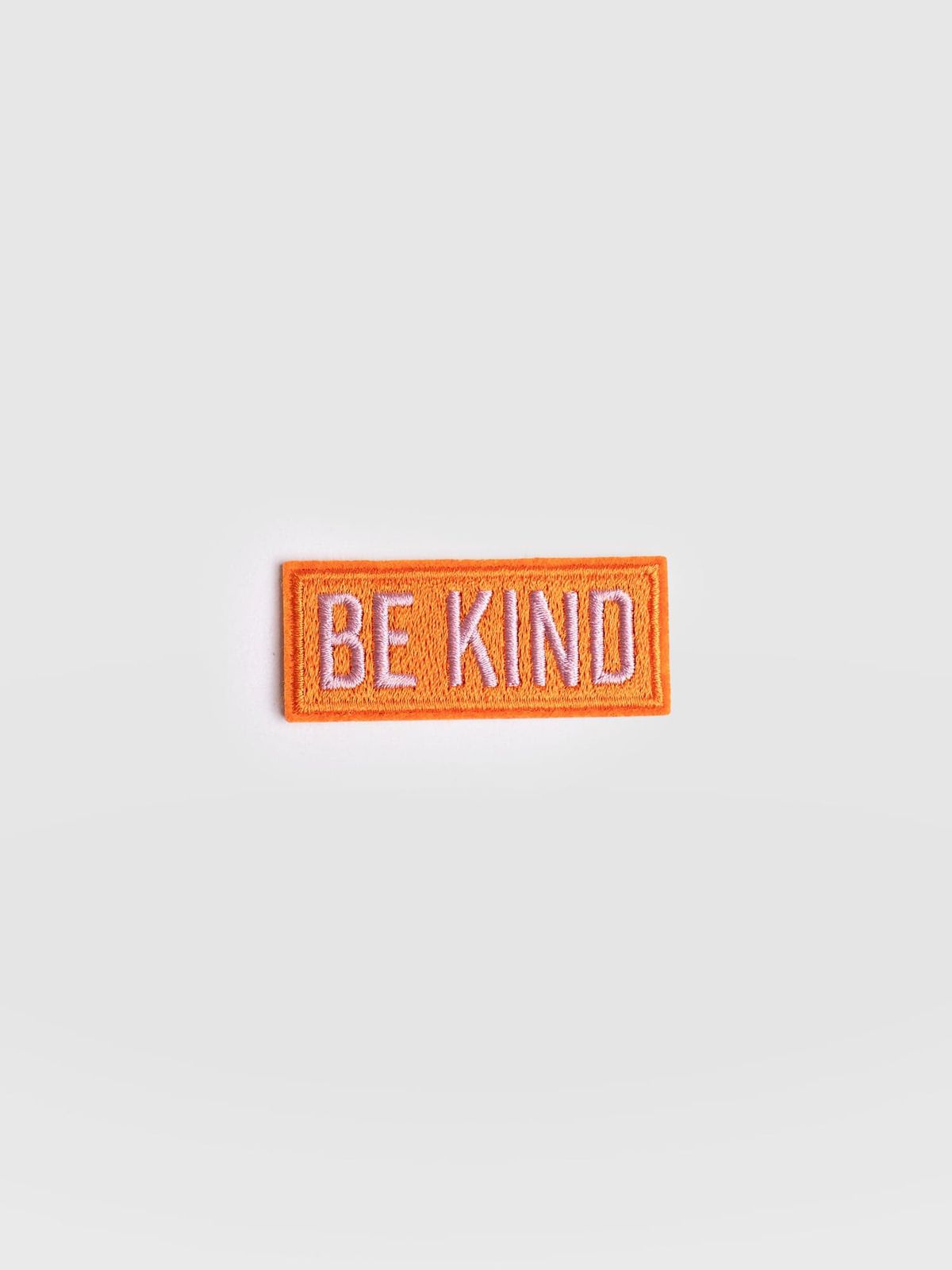 Be Kind Sticker Badge - Orange