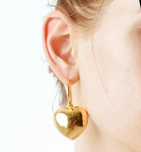 SUSAN HEART EARRING