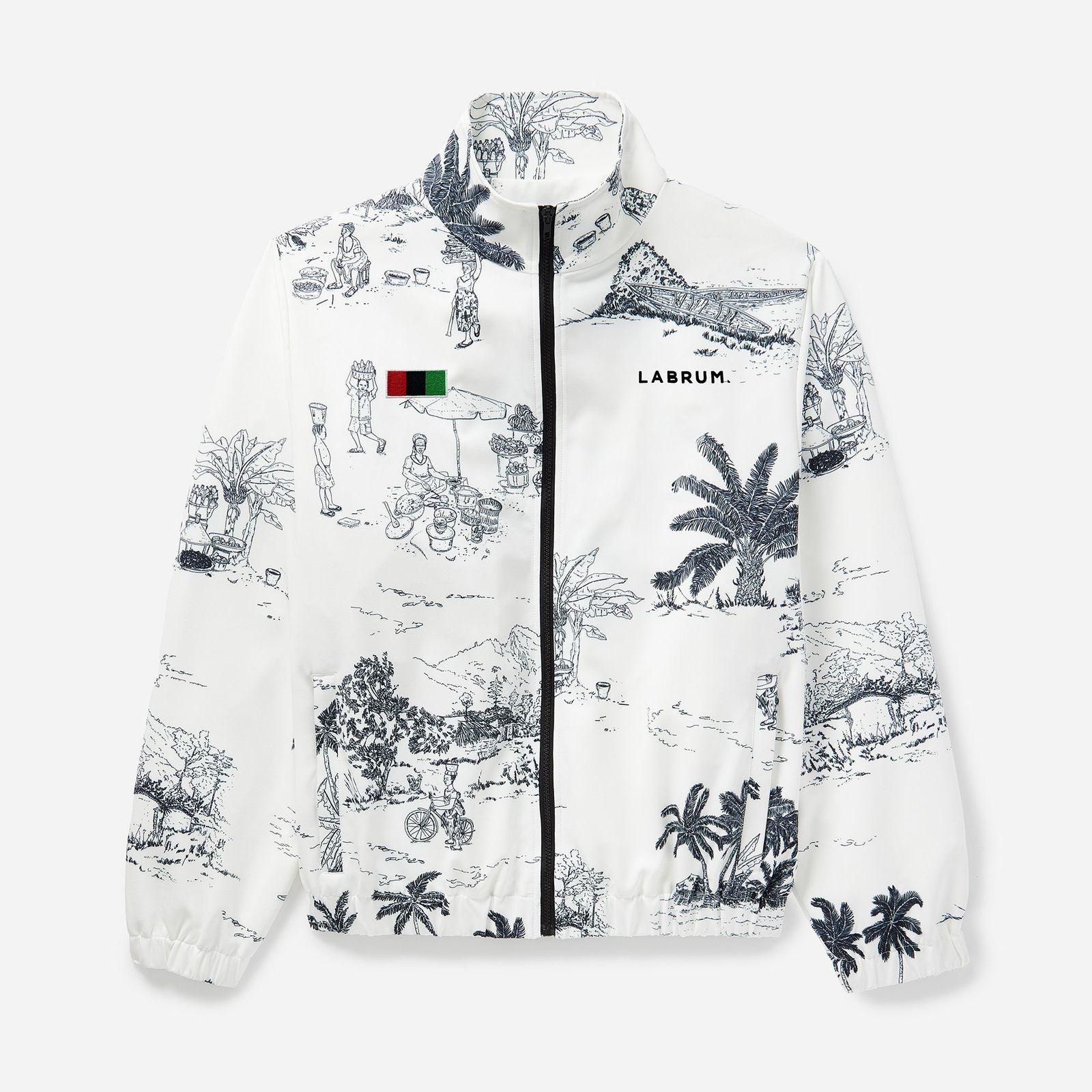 White Africa Day Freetown Track Jacket