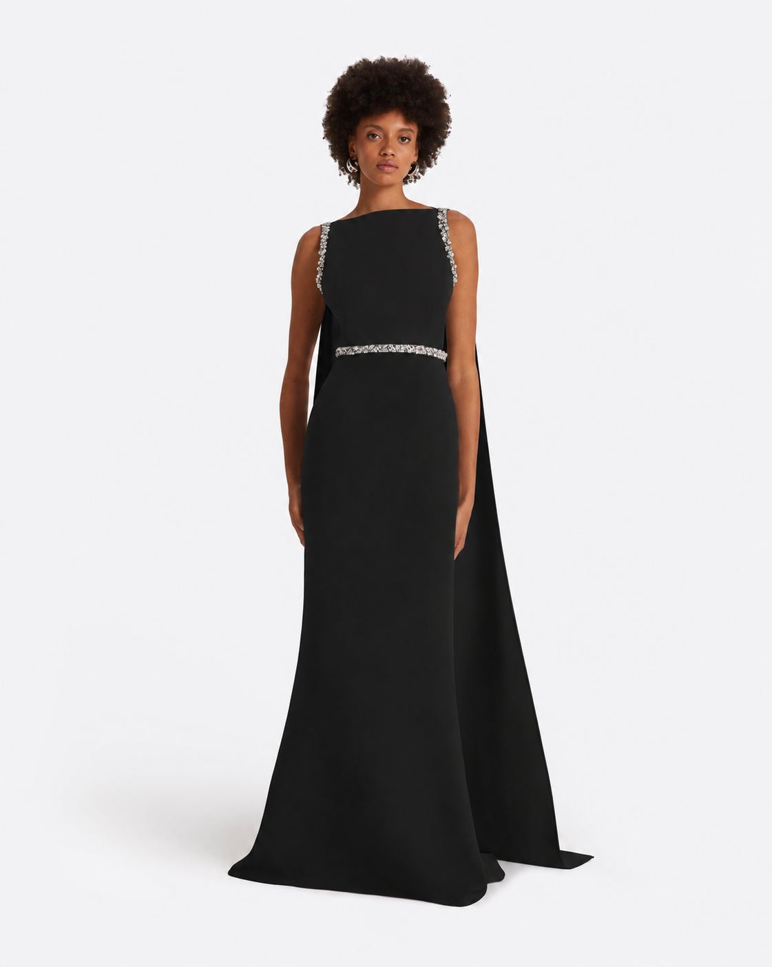 Ginevra Black Long Dress