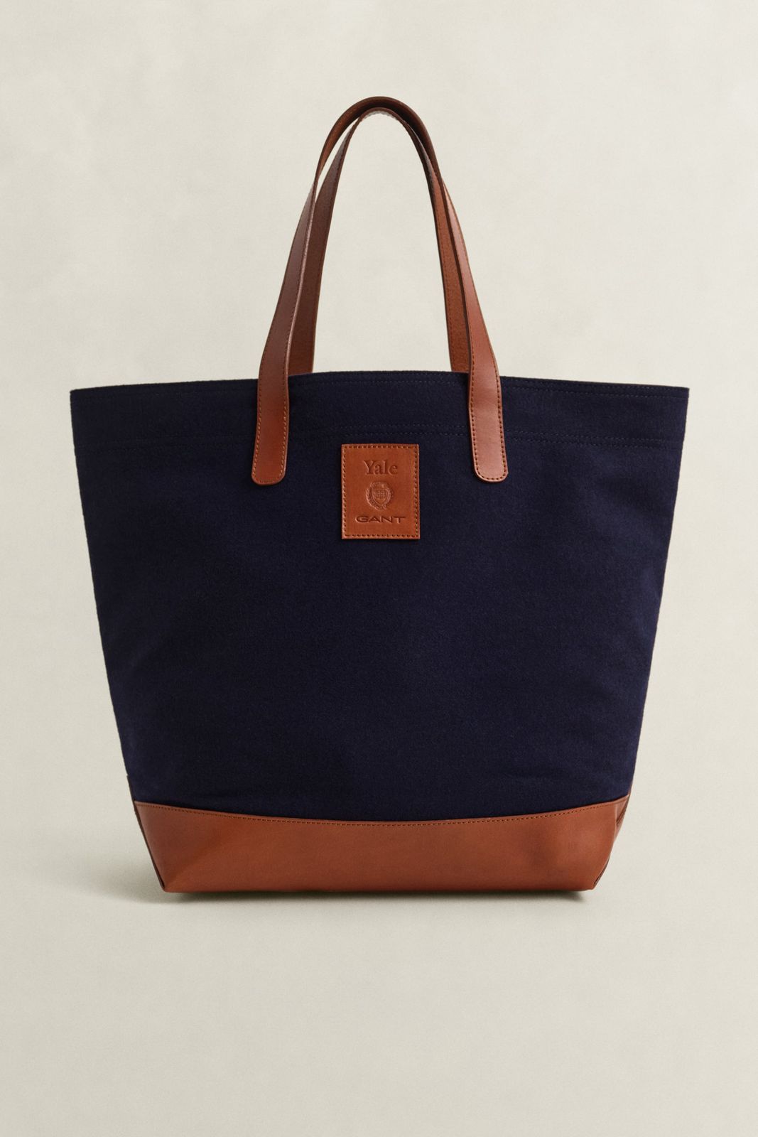 Gant x Yale Melton Tote Bag - MARINE