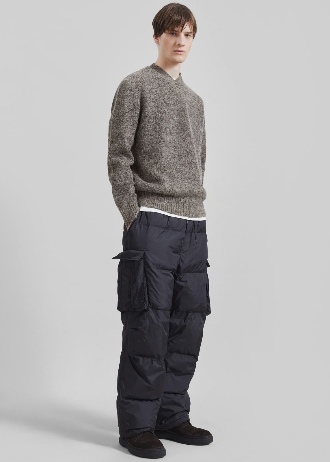 Zane Puffer Pants - Black