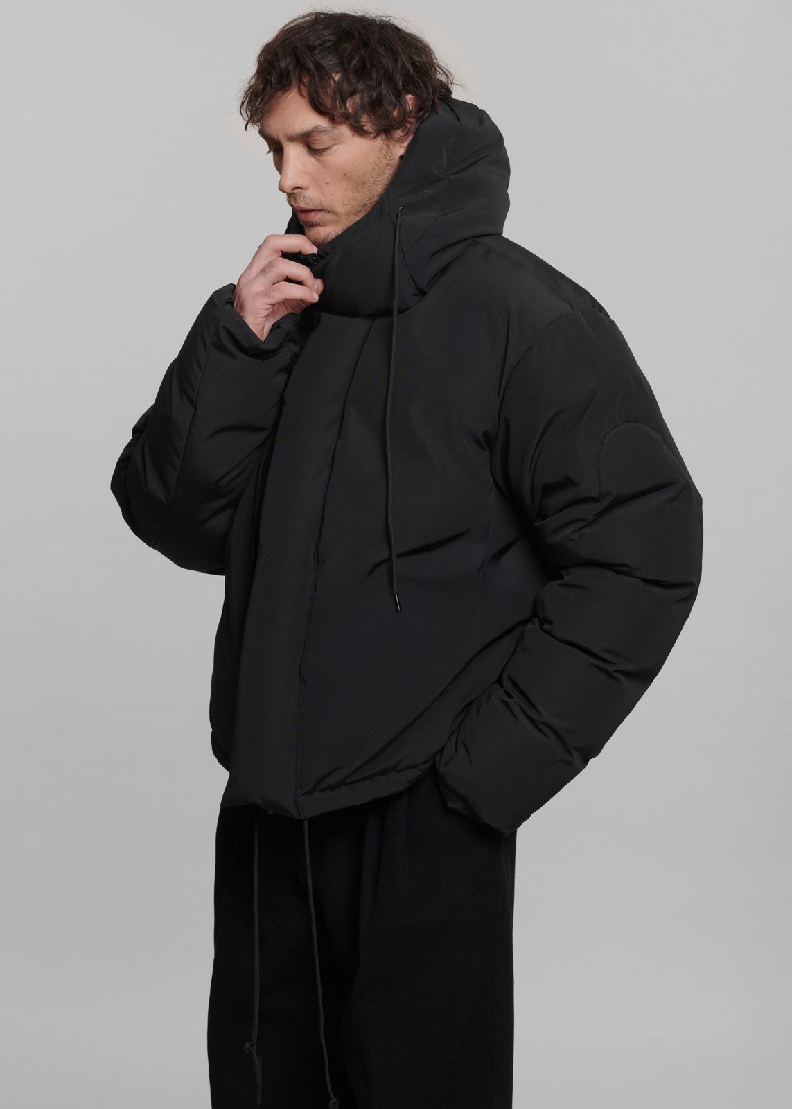 Holden Puffer Jacket - Black