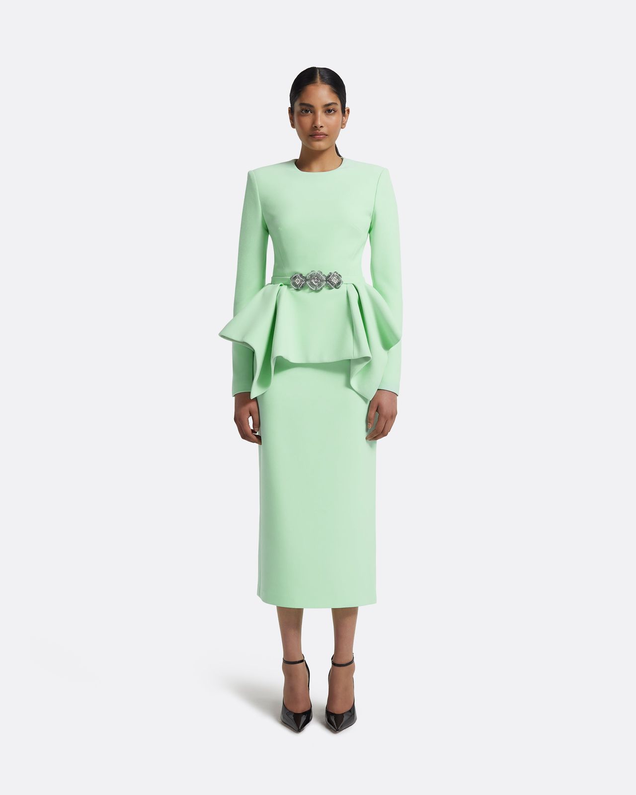 Pomona Skirt in Brook Green
