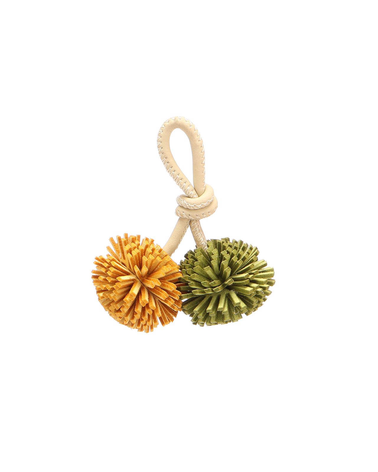 Pretty Pompom Green/Yellow