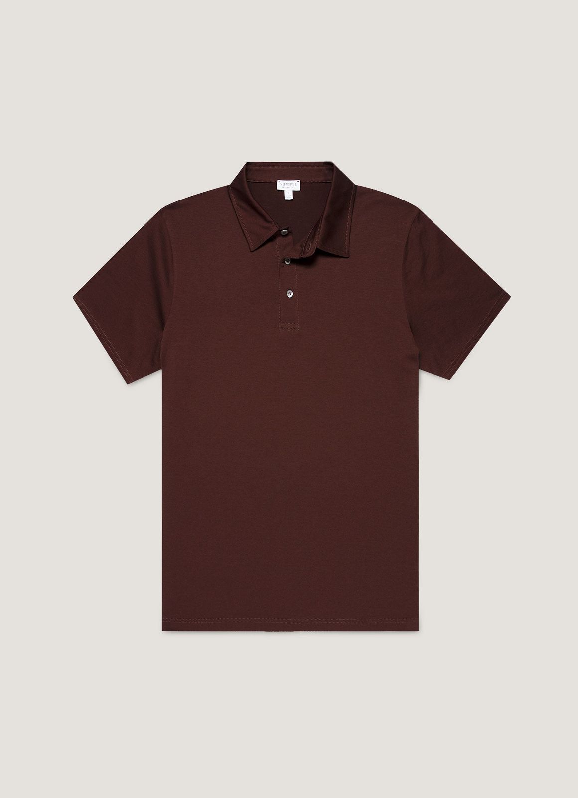 Men's Classic Jersey Polo Shirt in Bakelite