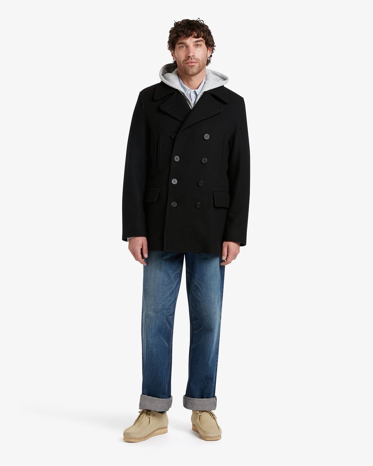 Men's Churchill Peacoat