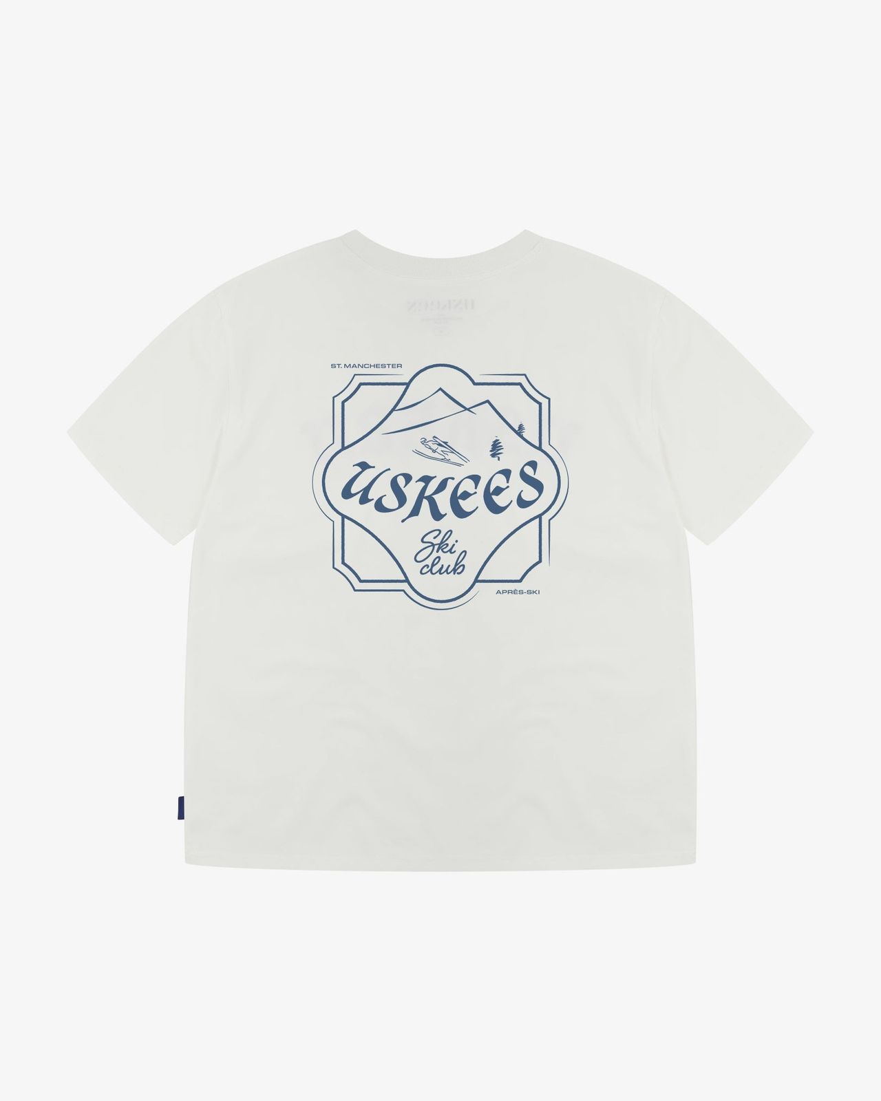 7023 Ski club t-shirt - white