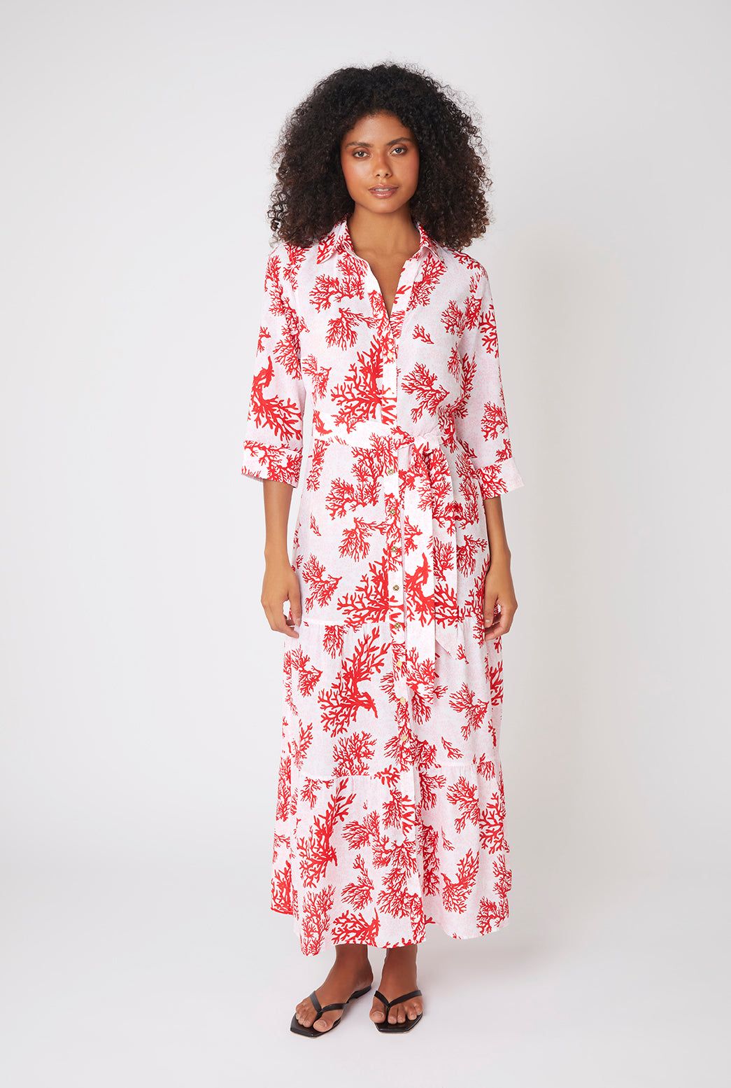Scala Silk Shirt Dress