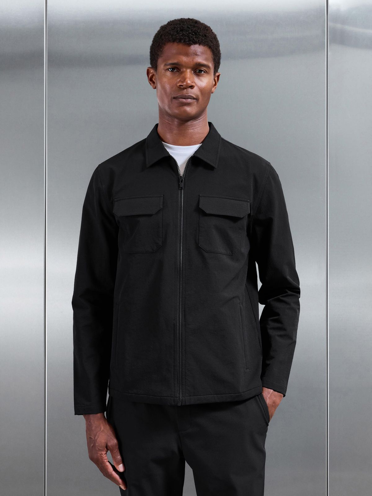 Cargo Jacket in Black