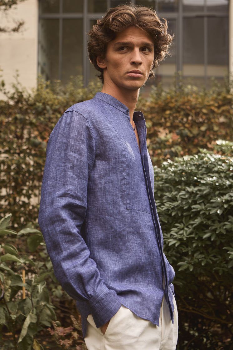 Chemise NOCTURNE Lin Navy