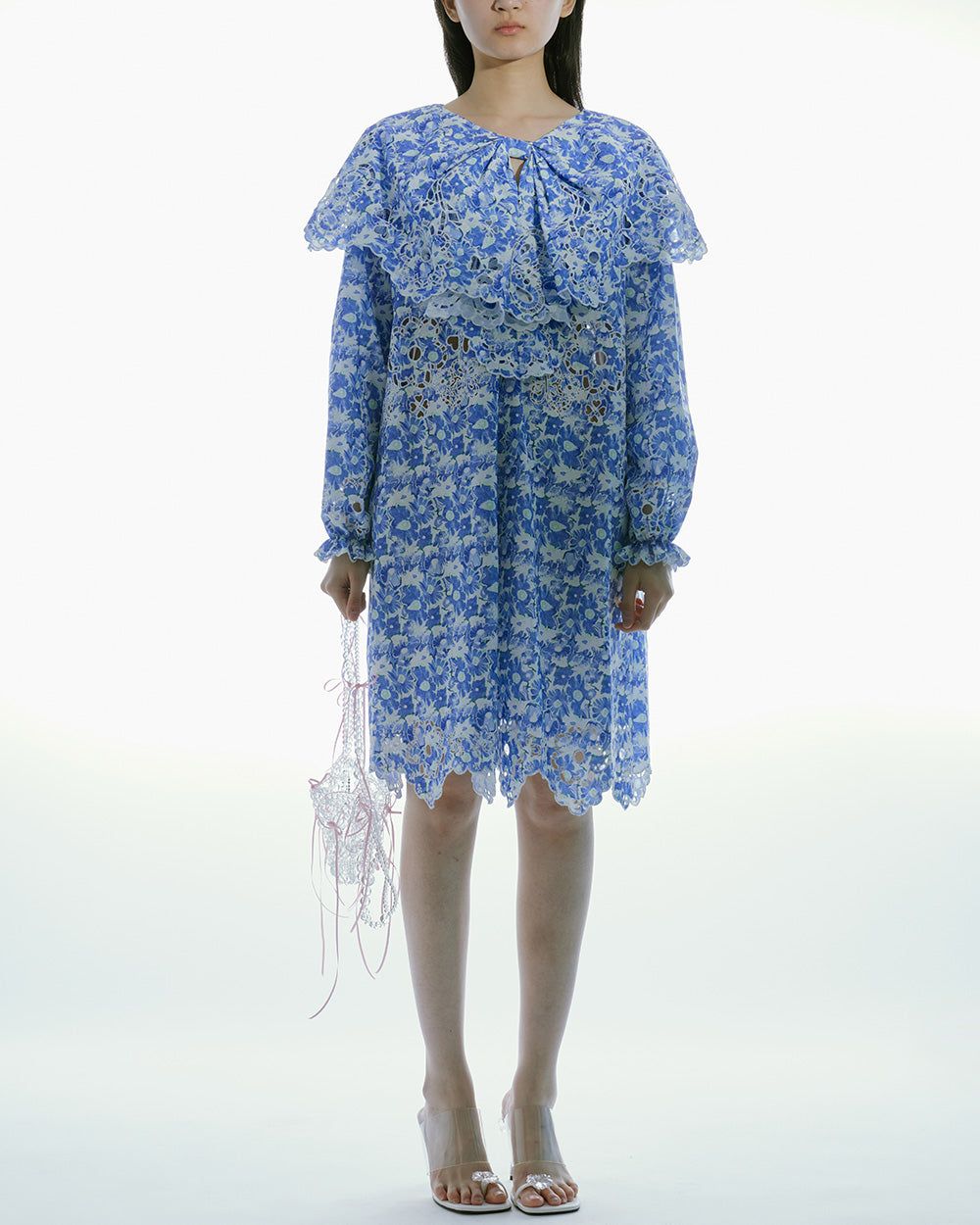 PRINTED SHIRT DRESS