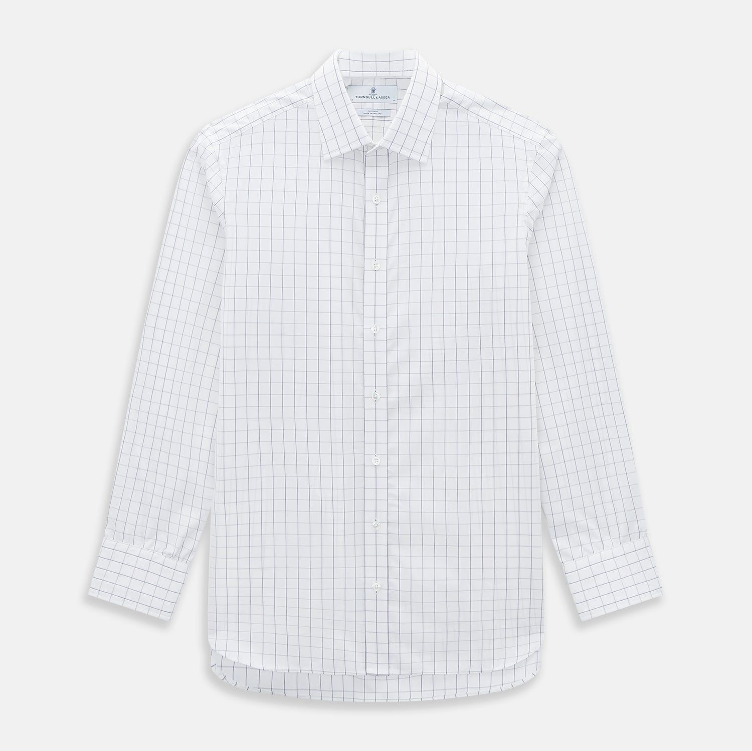Navy Blue  Hairline Multi Stripe Mayfair Shirt