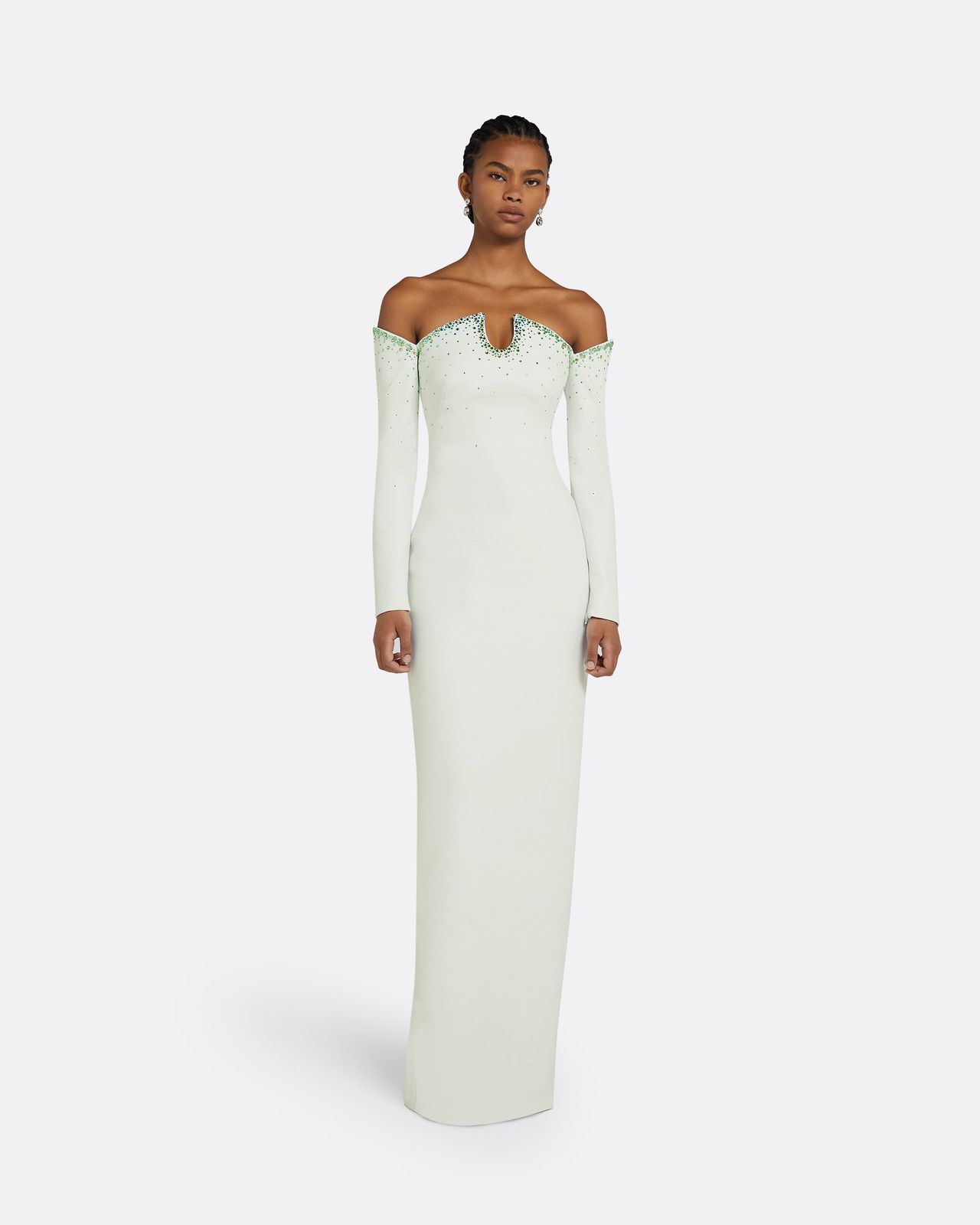 Bessy Glacier Long Dress