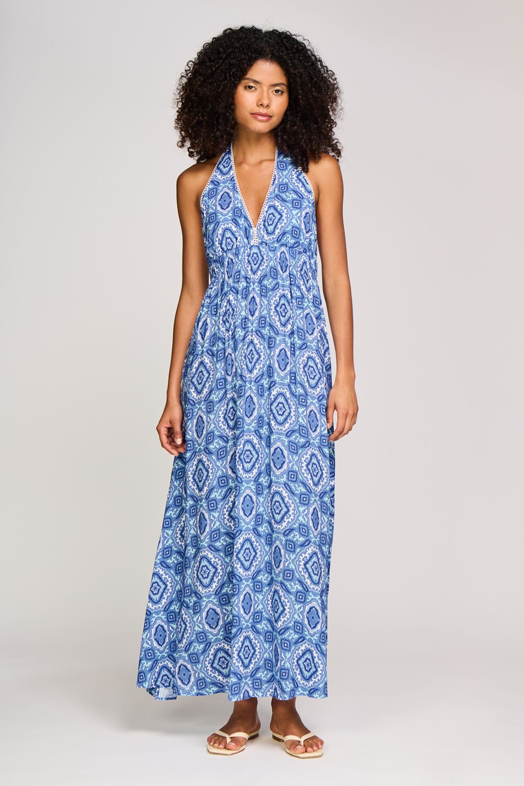 Mykonos Halterneck Maxi Dress