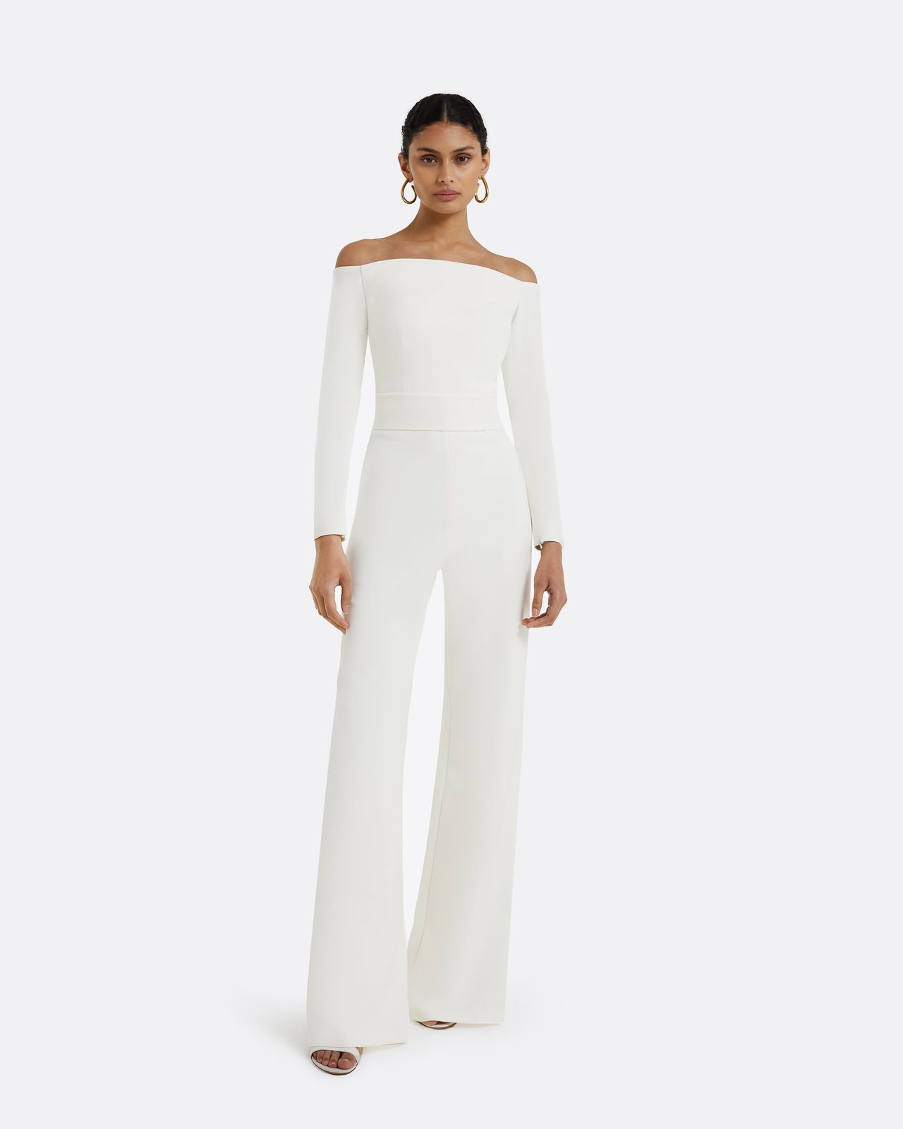 Veasna Ivory Jumpsuit