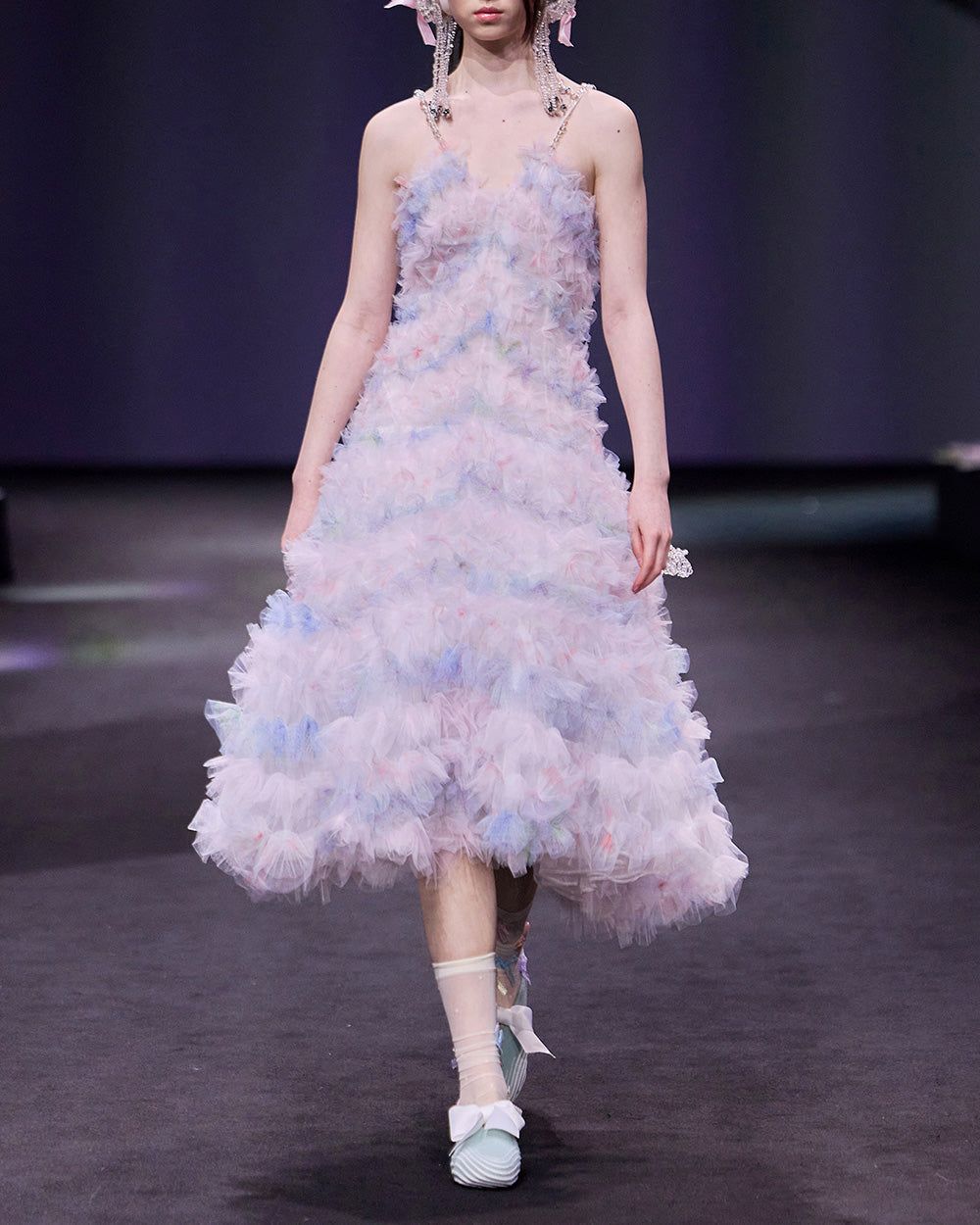 PASTEL AIR-FLOWER DRESS