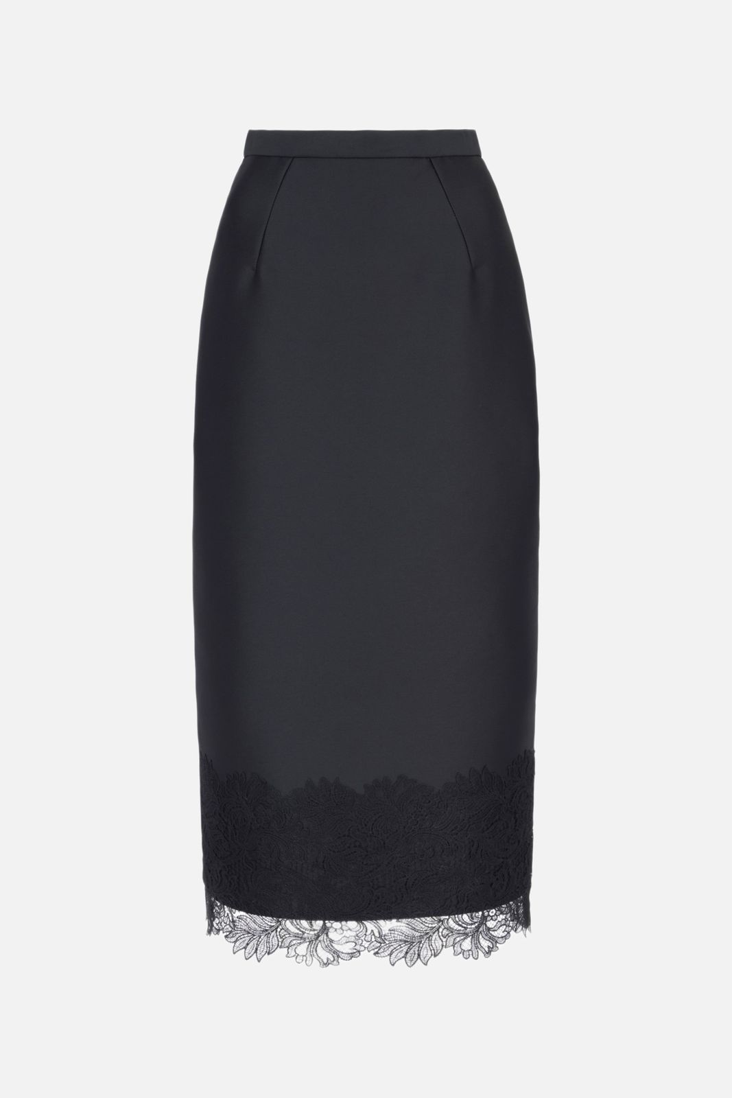 Winny Skirt in Black Cloque