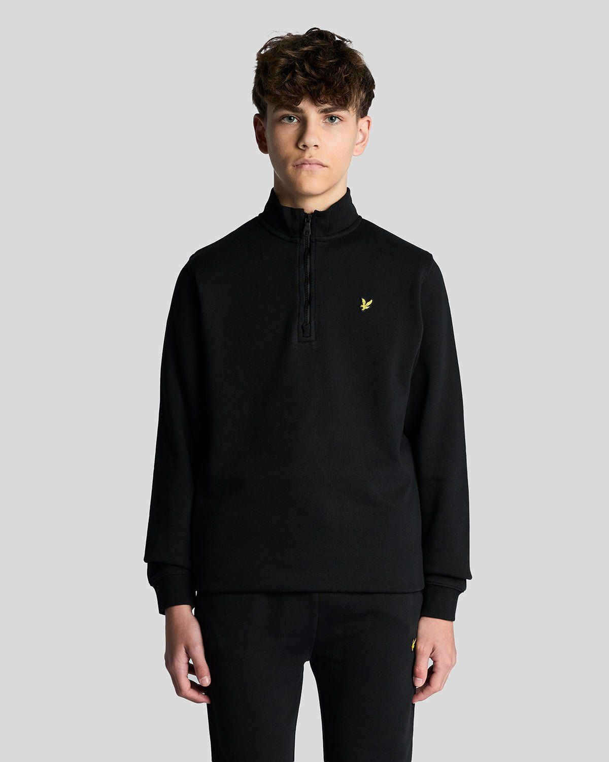 1/4 Zip Cotton Jumper