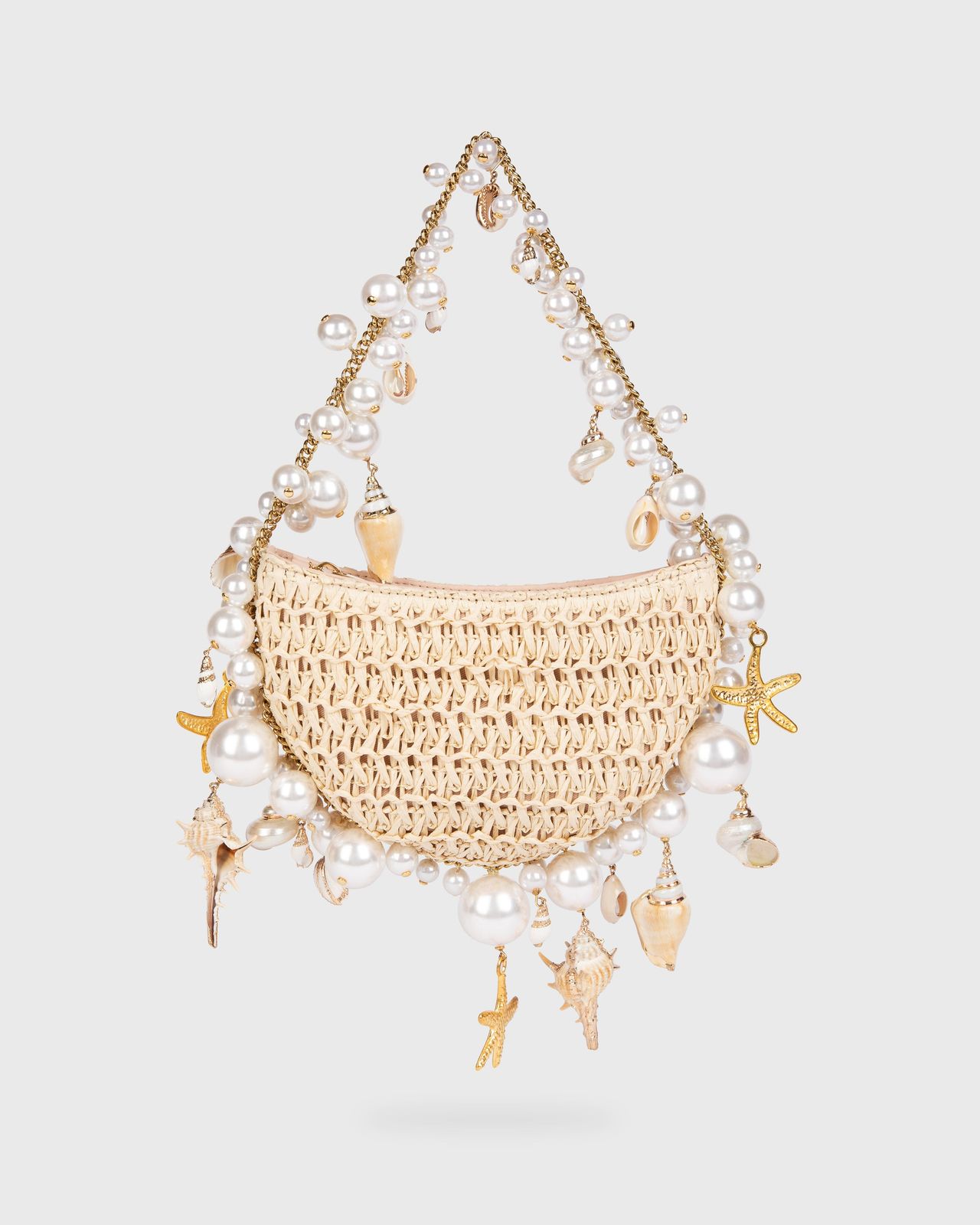 Ocean Raffia Bag