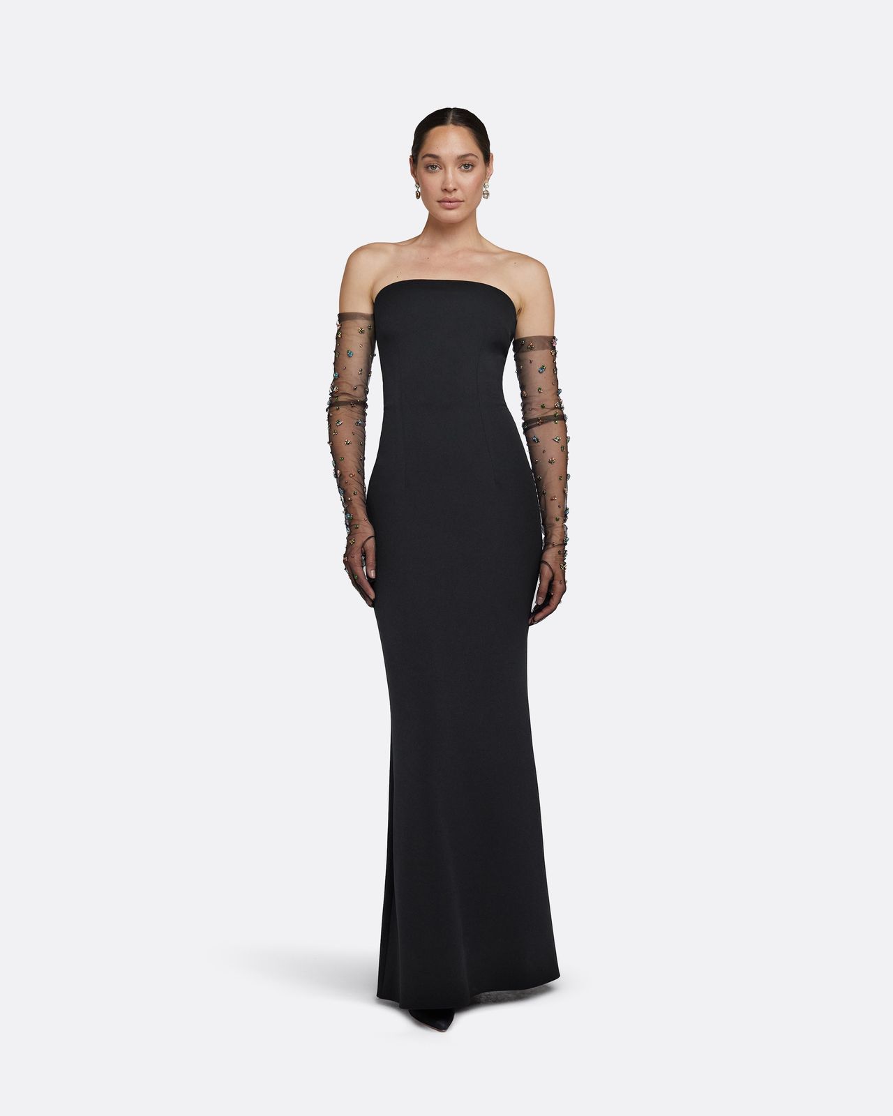 Soshin Black Long Dress