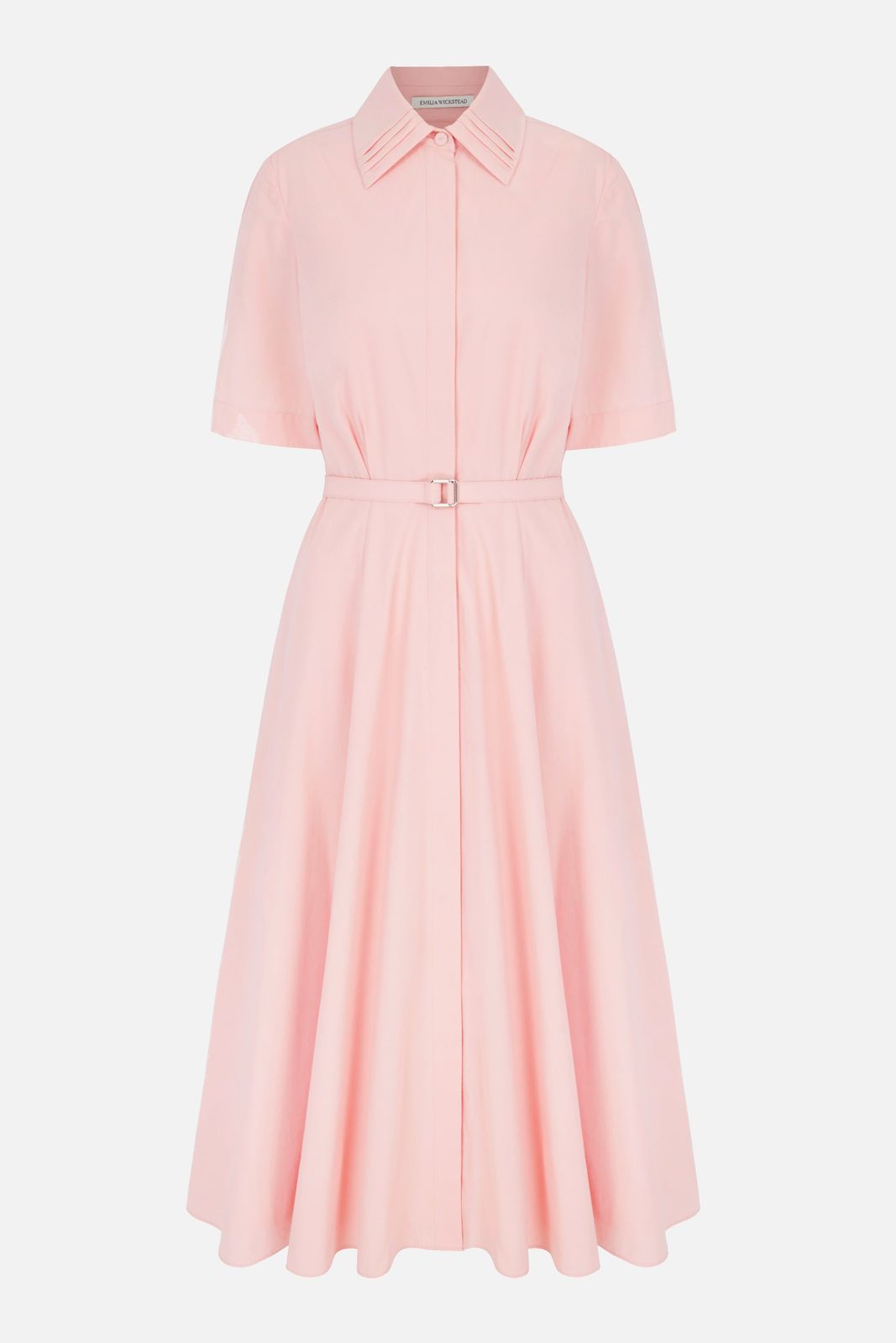 Rubie Dress in Light Pink Cotton Popclan