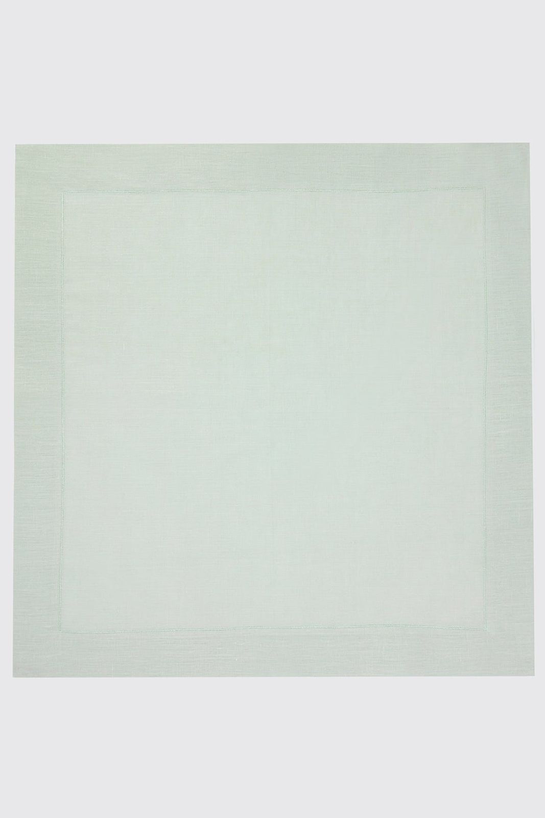 Set of 4 Zig Zag Napkins in Verde Greco Linen