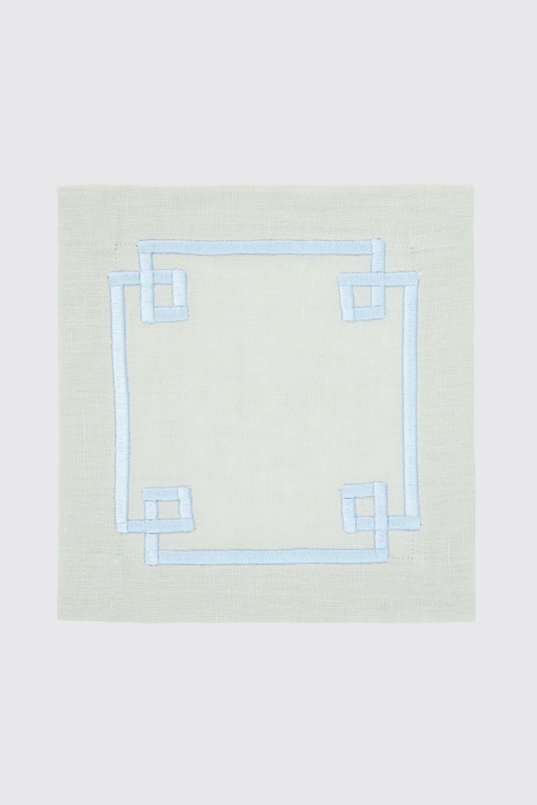 Set of 4 Inverted Aztec Cocktail Napkins
