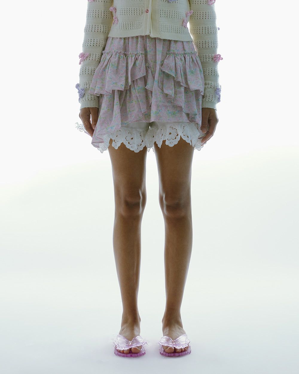 FRILL MINI SKIRT