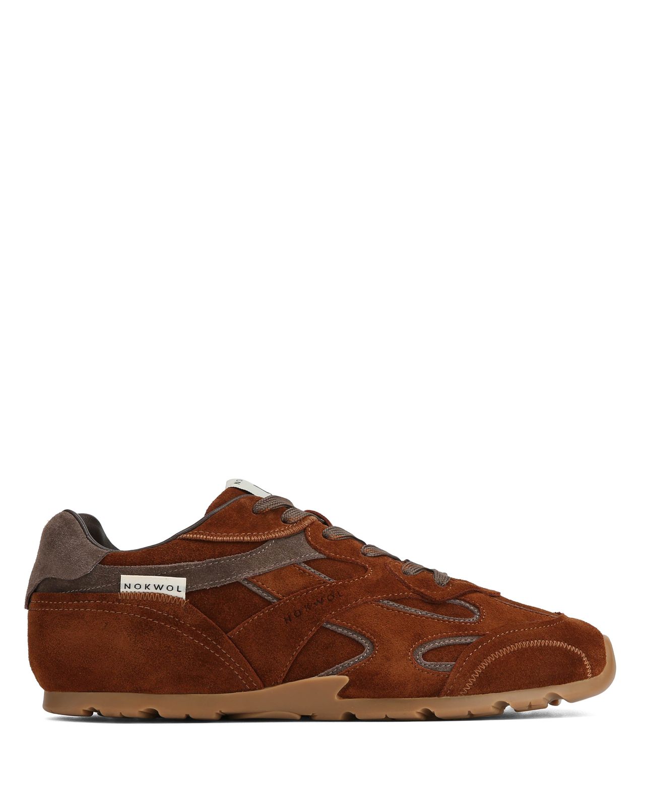 Alpha-M Cognac Suede
