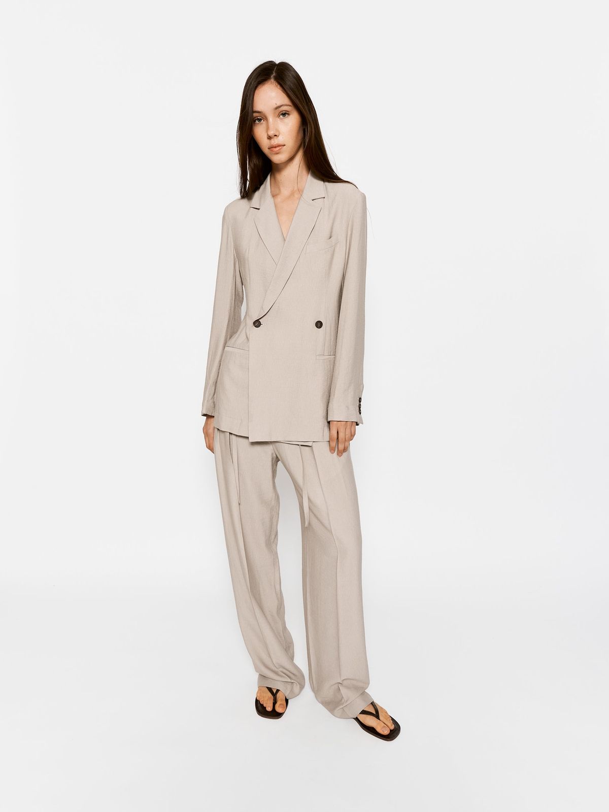 Ruth Jacket Sandstone