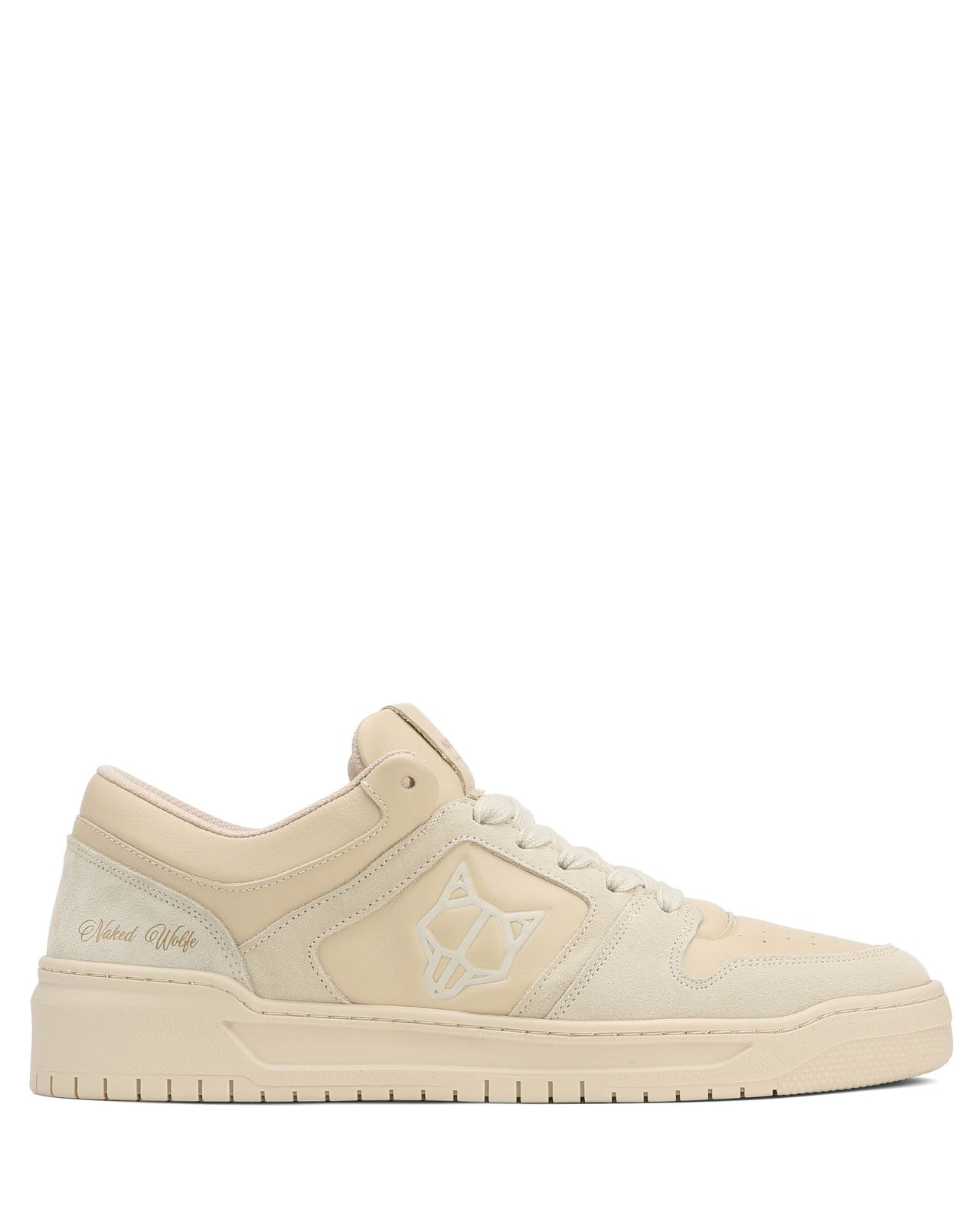 CM-01 Bone Leather / Ice Cow Suede Combo