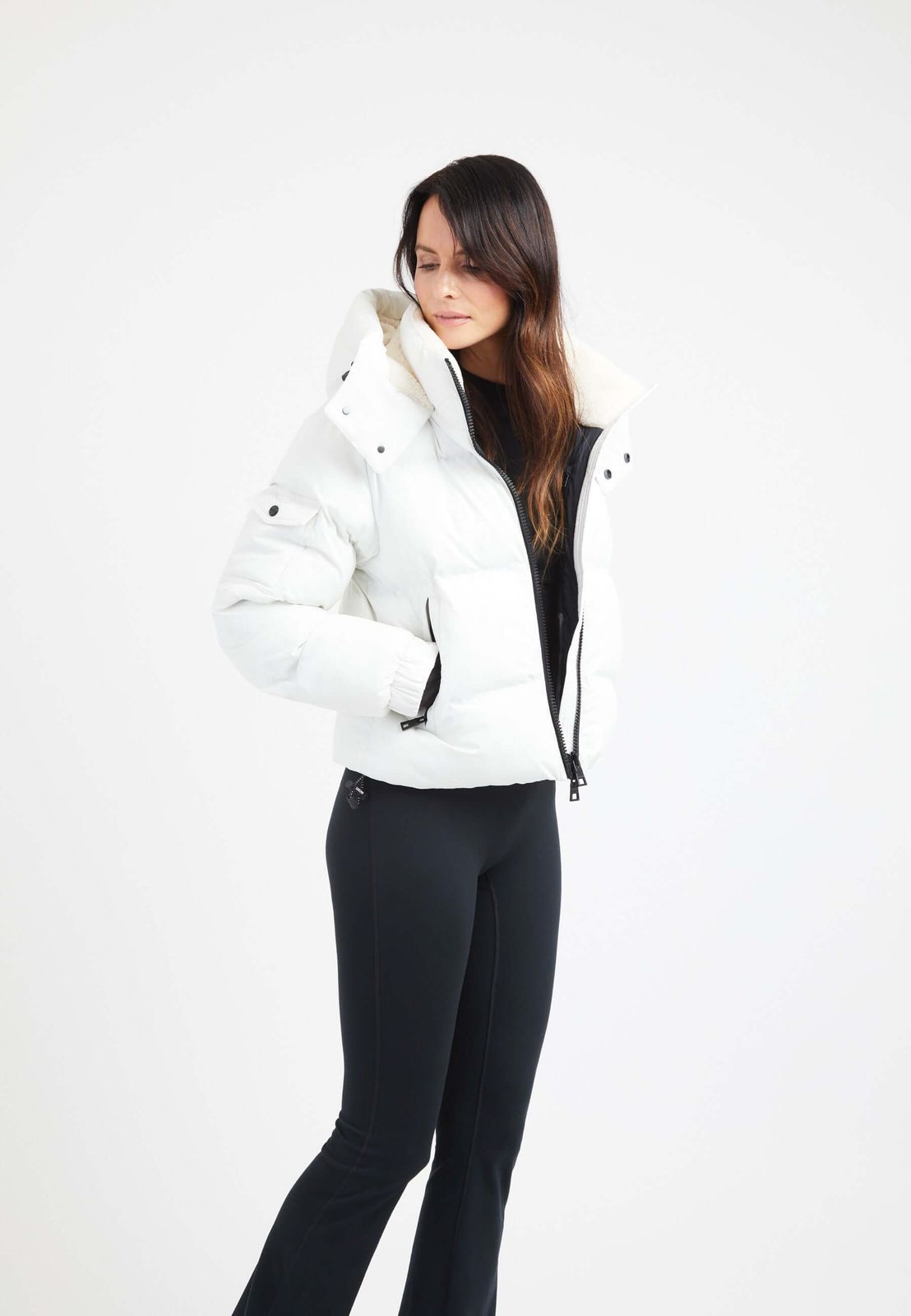EZ Bonded Cropped White