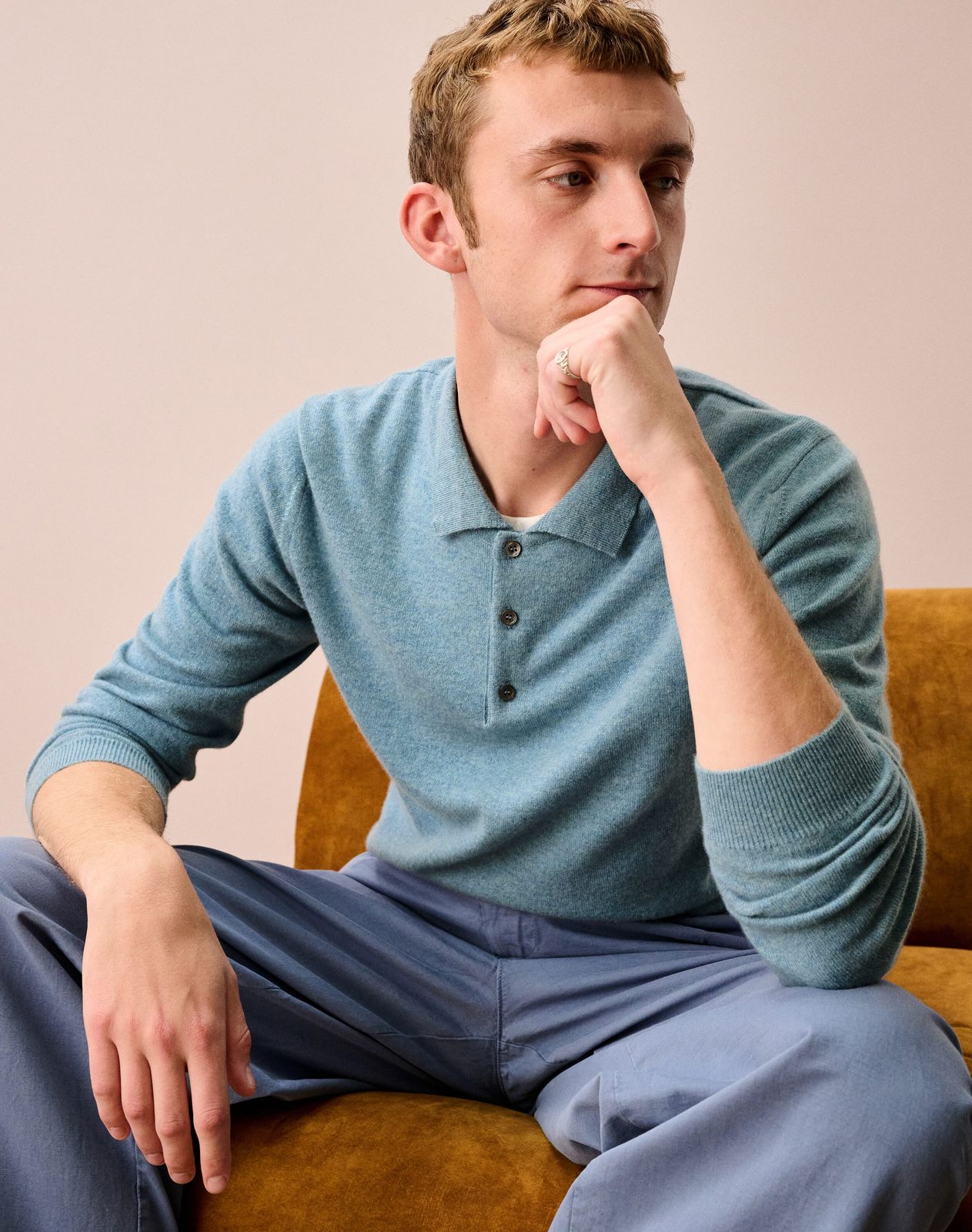 Cashmere Polo Shirt