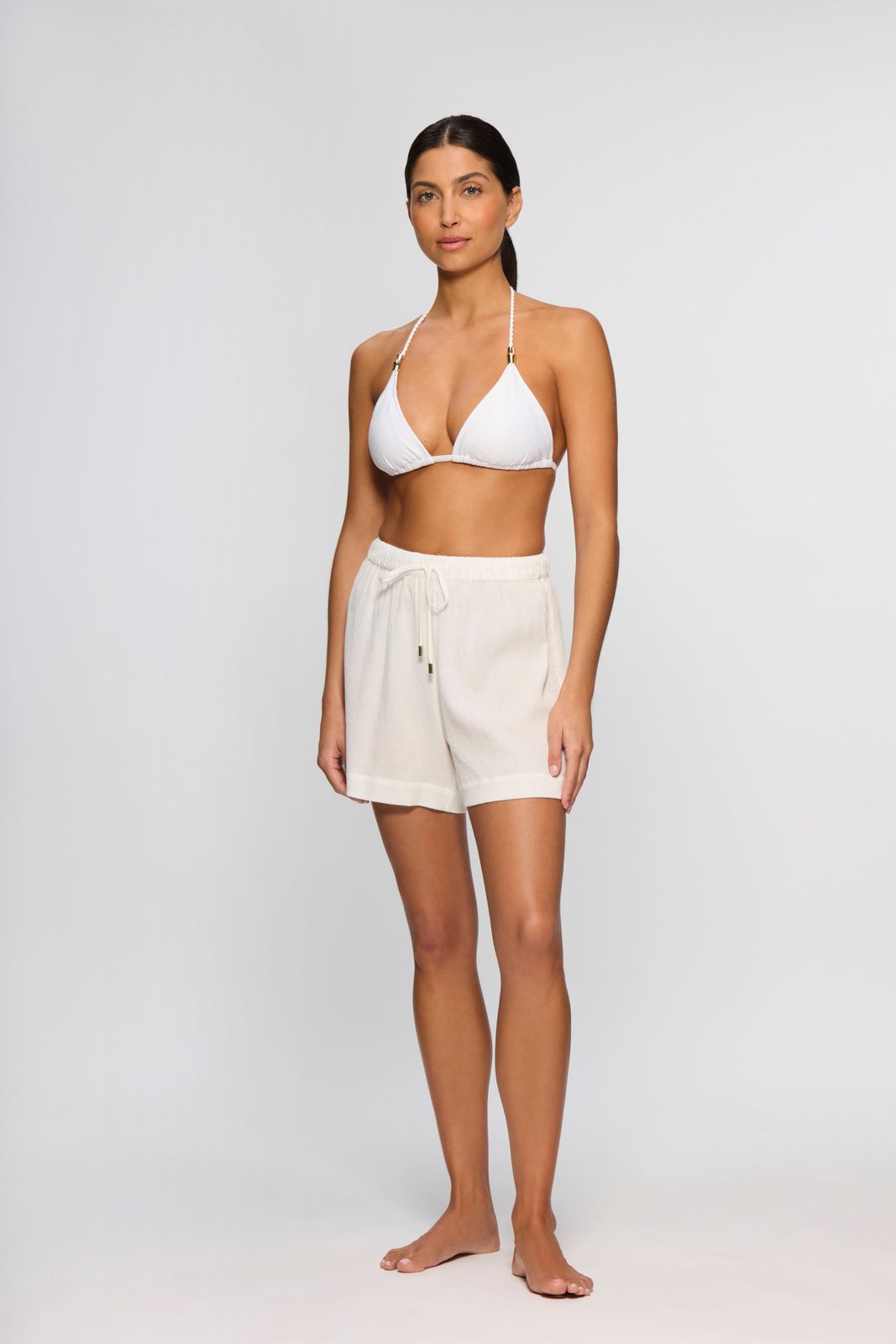 White Shorts