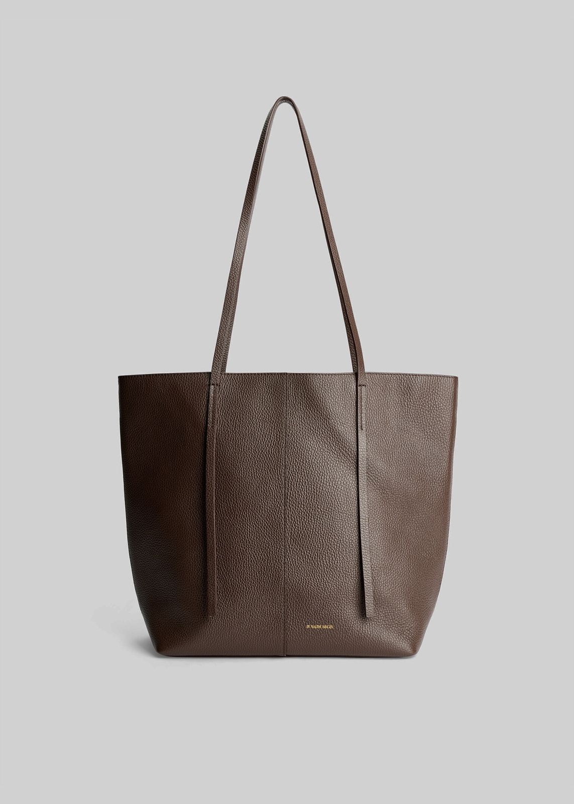 By Malene Birger Abilso Leather Tote Bag - Carafe