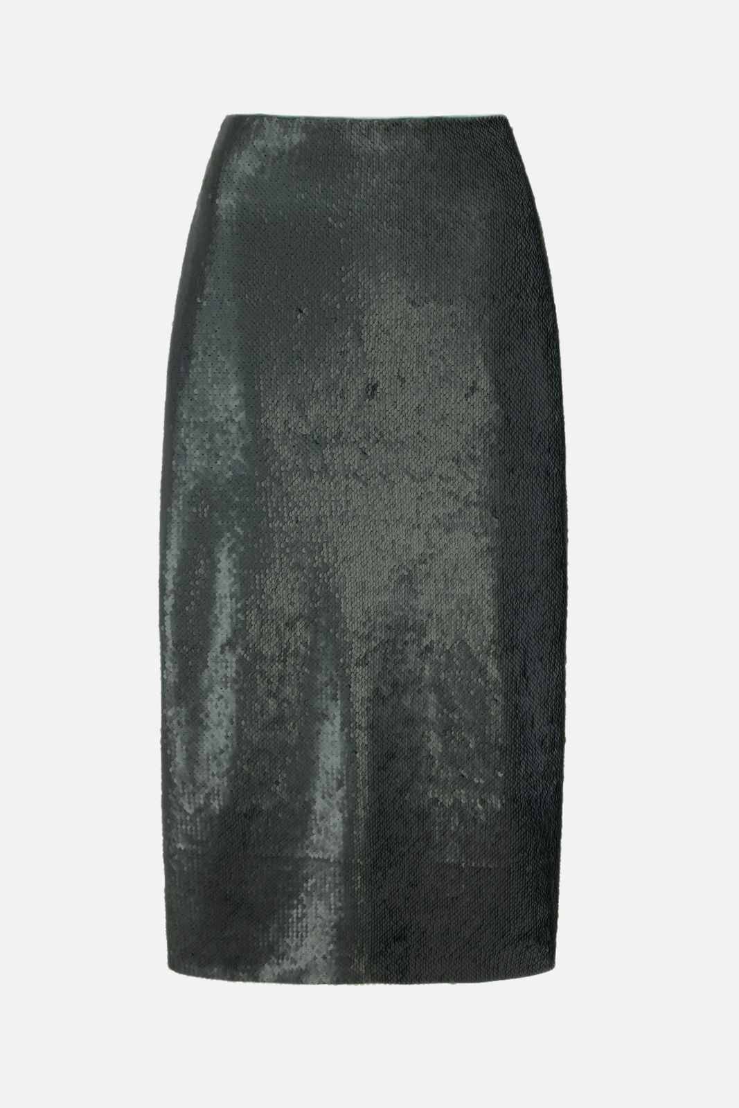 Bethan Skirt In Dark Green Sequin