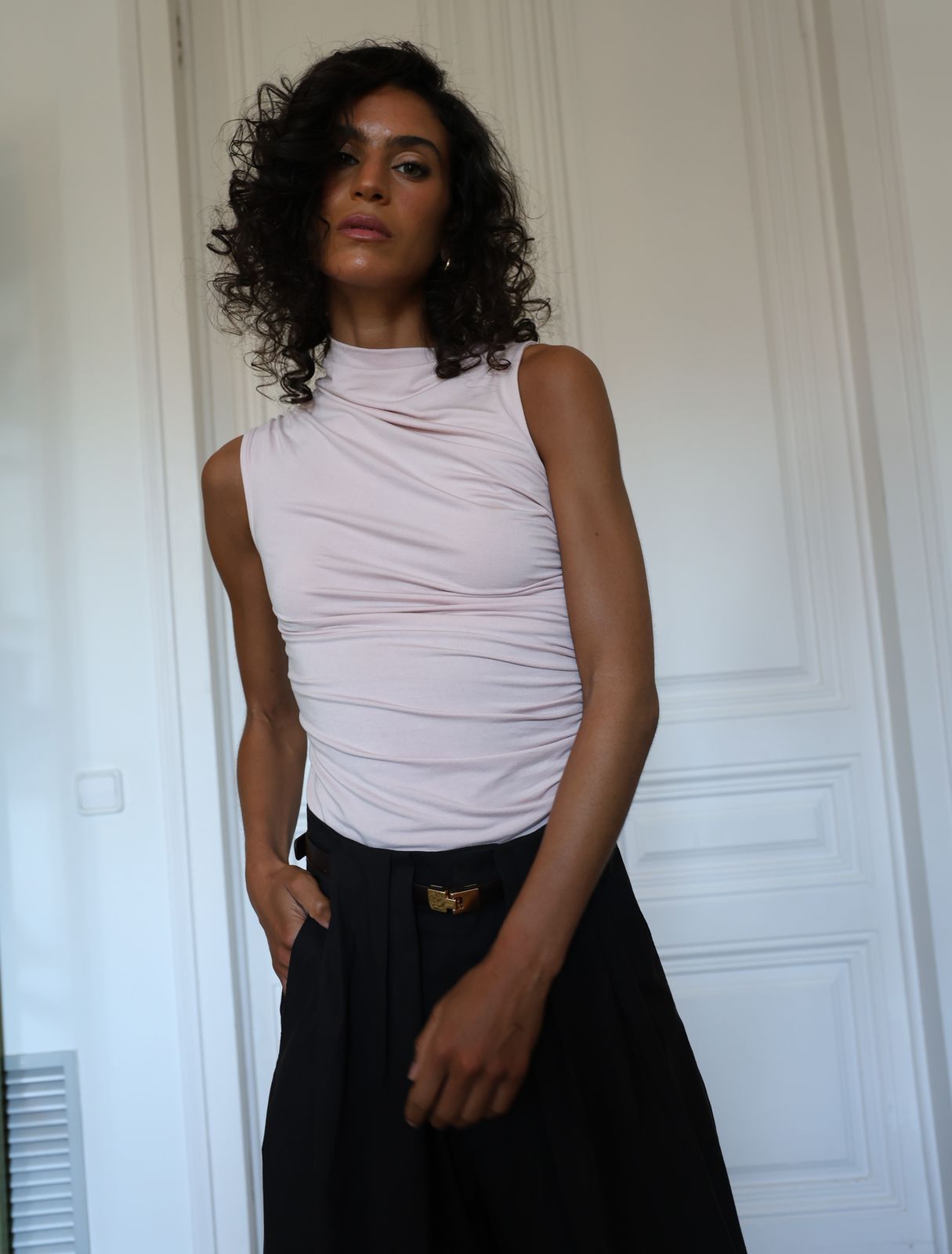 Lui Top in Dusk Pink