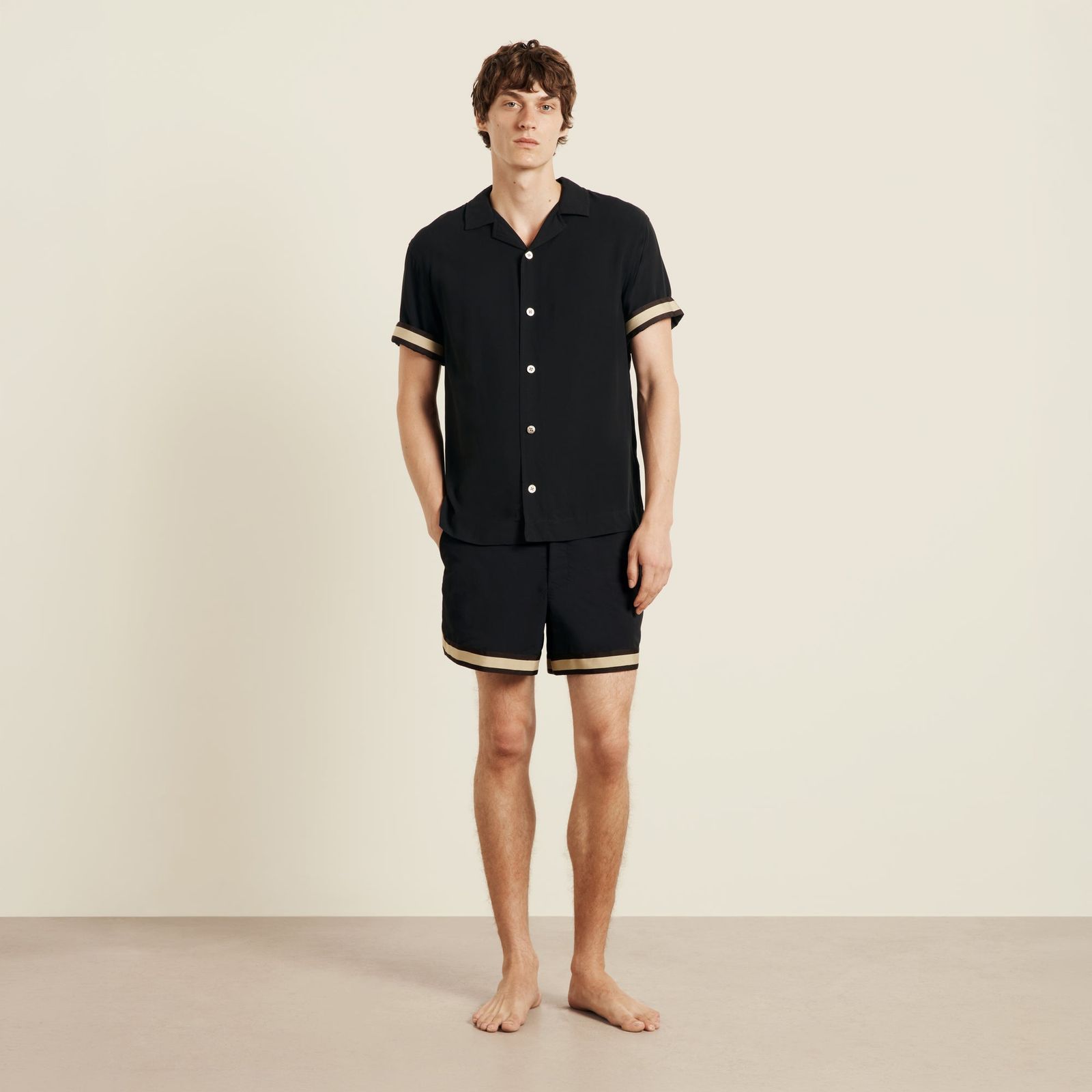 Valbonne Ecovero™ Signature Shirt - Black