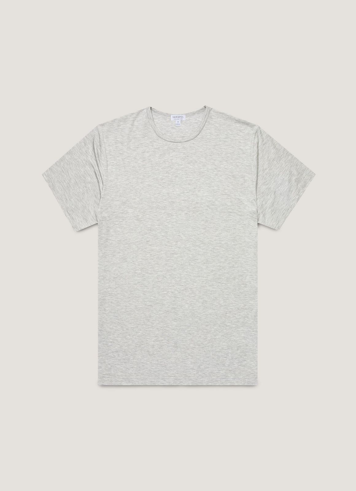 Men's Tencel™ T-shirt in Grey Melange