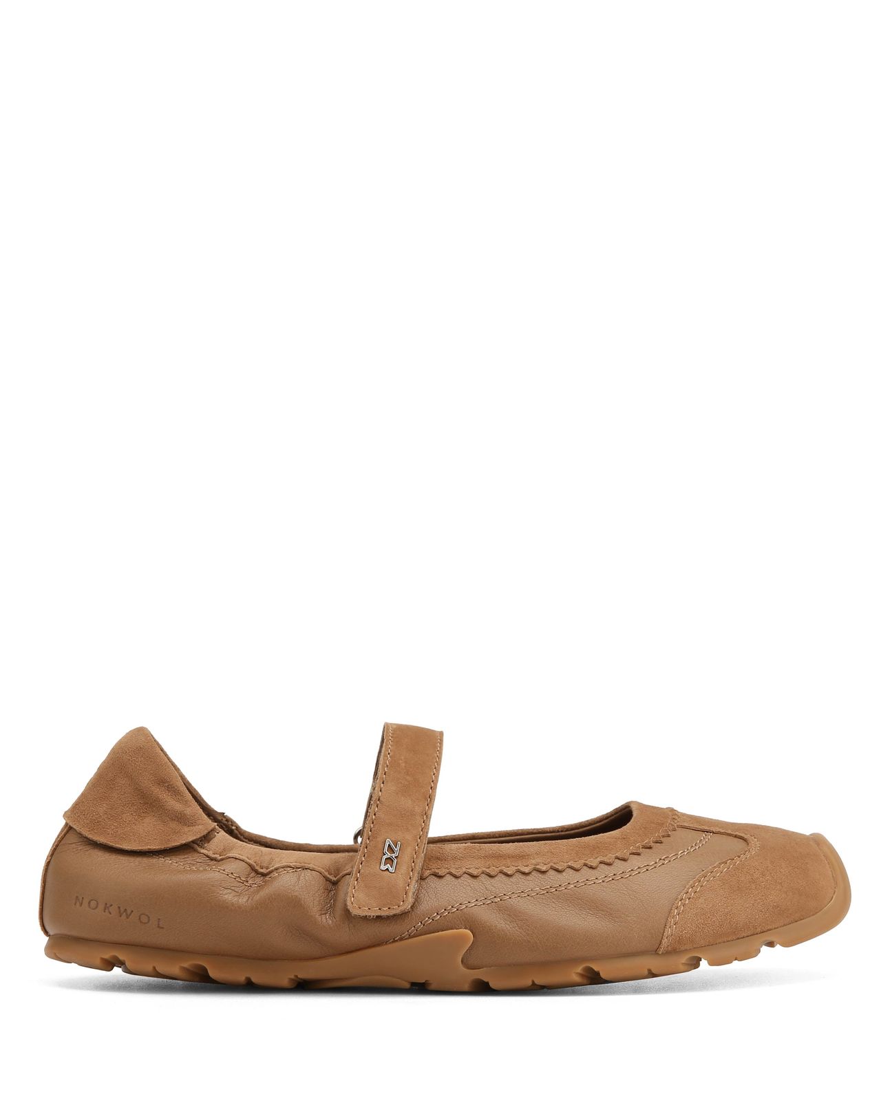 Alina Mushroom Leather/Suede