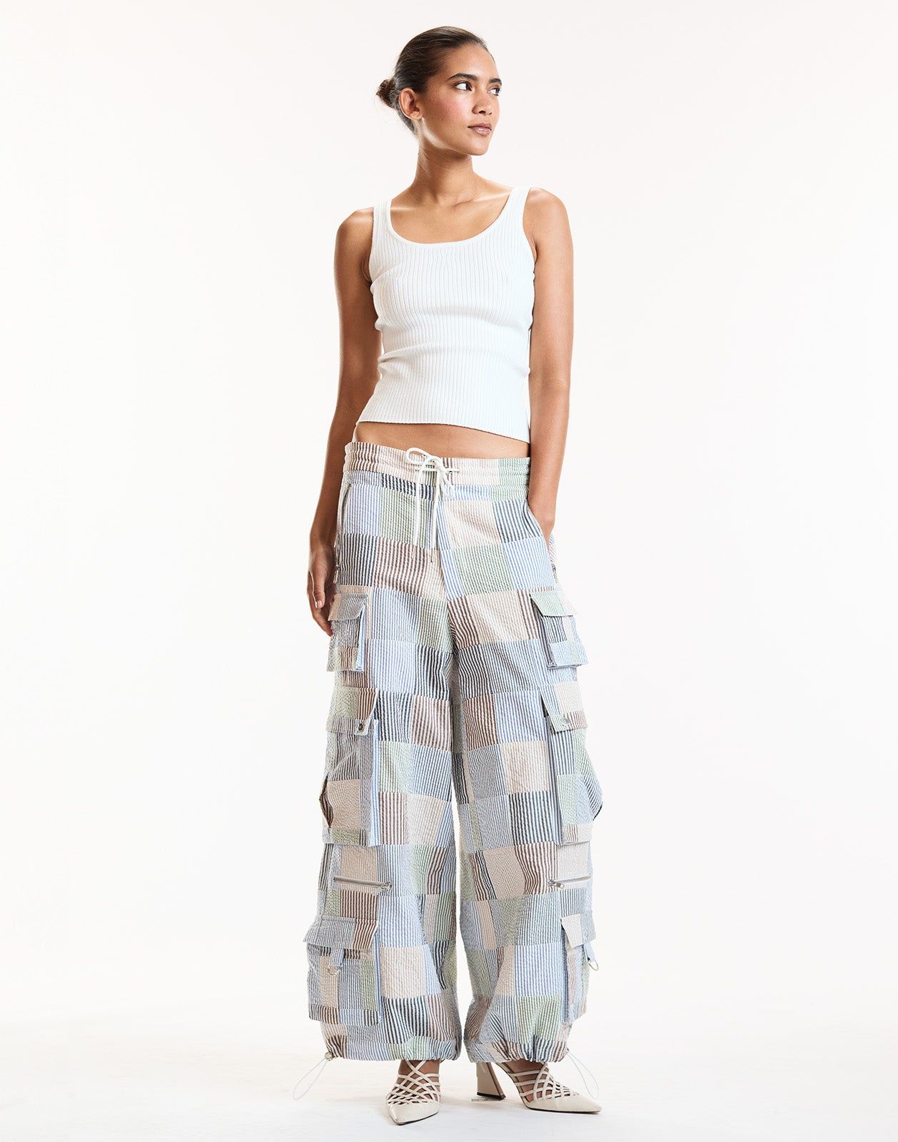 Millie Patchwork Cargo Pants