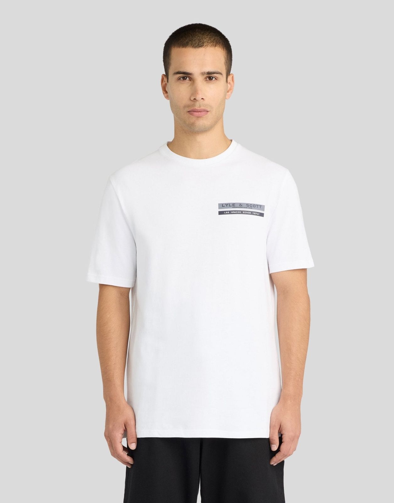 TV Pixel Back Graphic T-Shirt