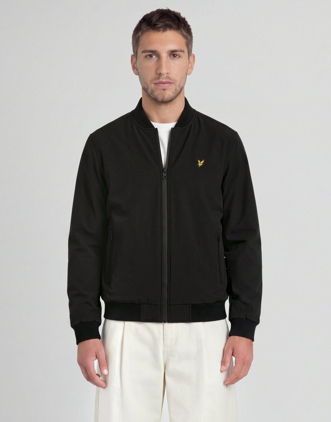 Nylon Padded Bomber Jacket