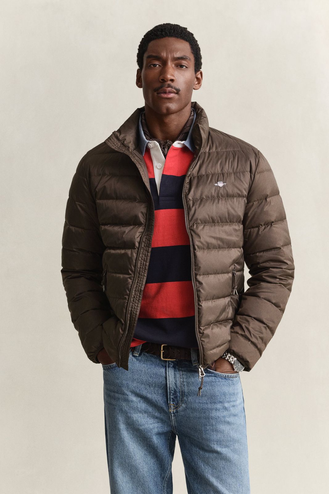 Light Down Jacket - BLACK