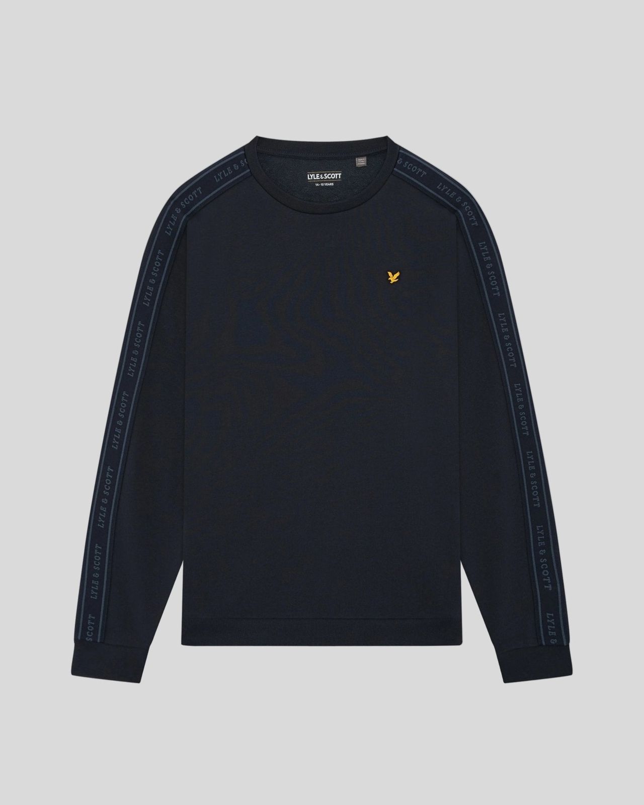 Jacquard Tape Crew Neck Sweatshirt