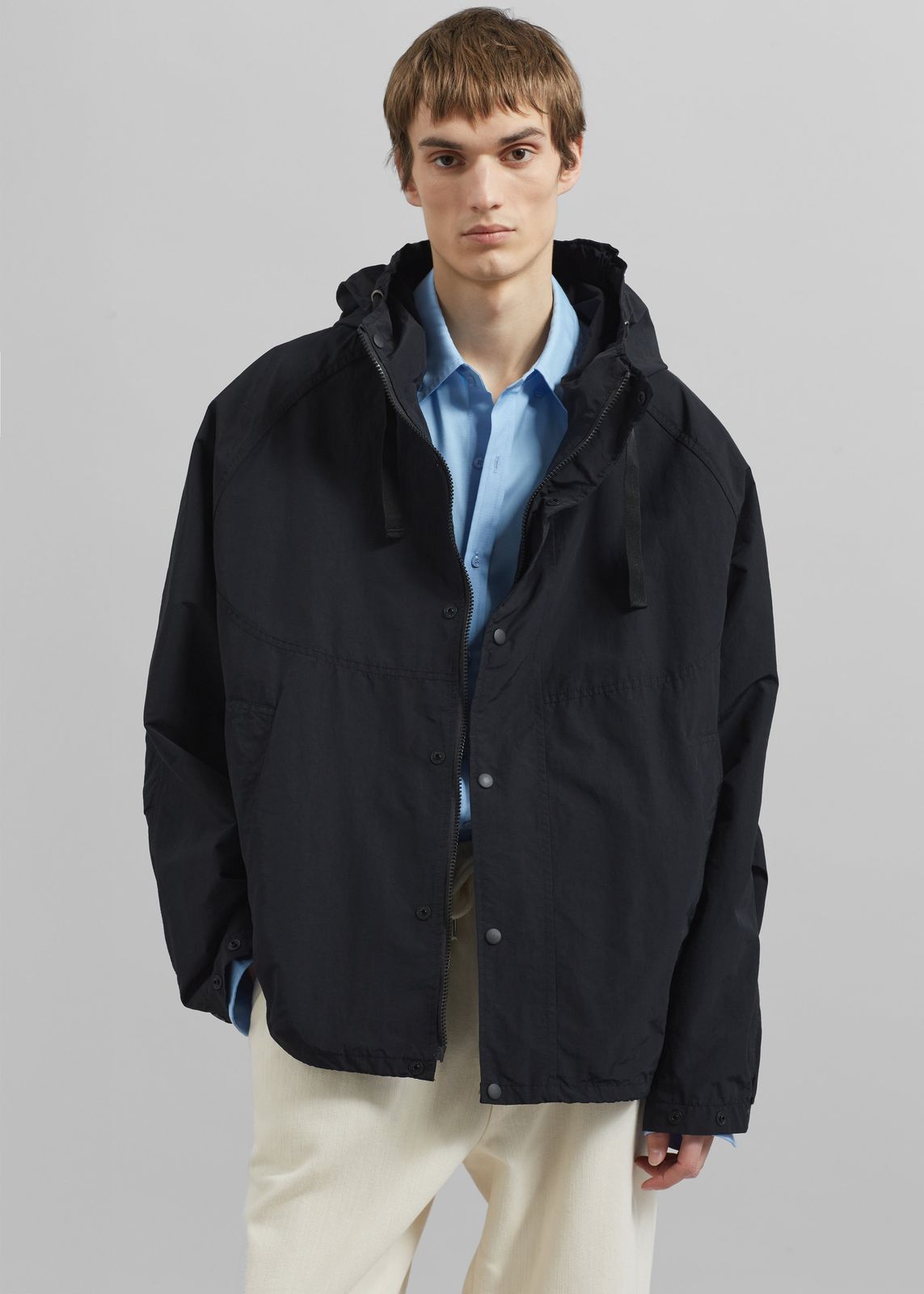 Haflong Hooded Jacket - Black