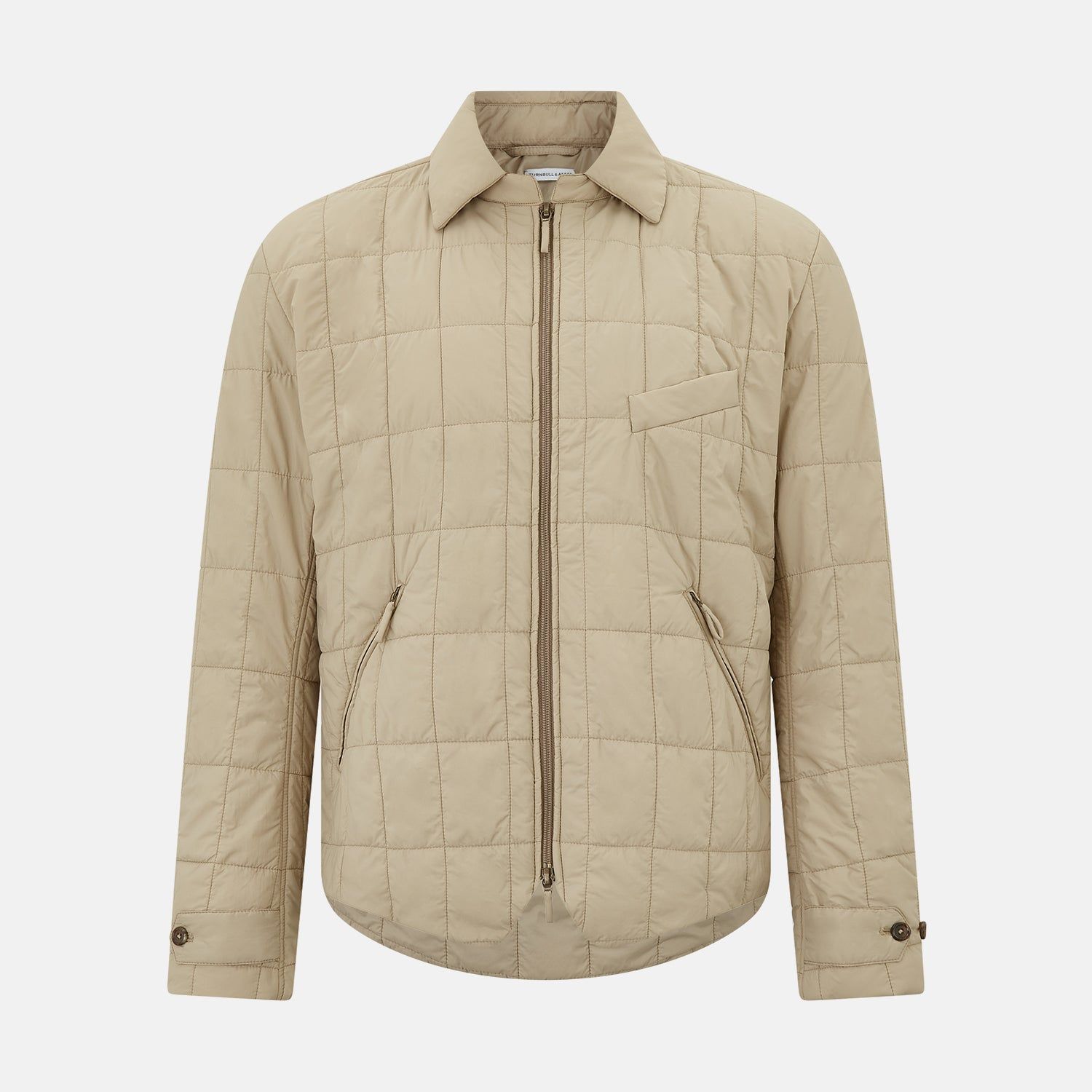 Battersea Sand Quilted Jacket