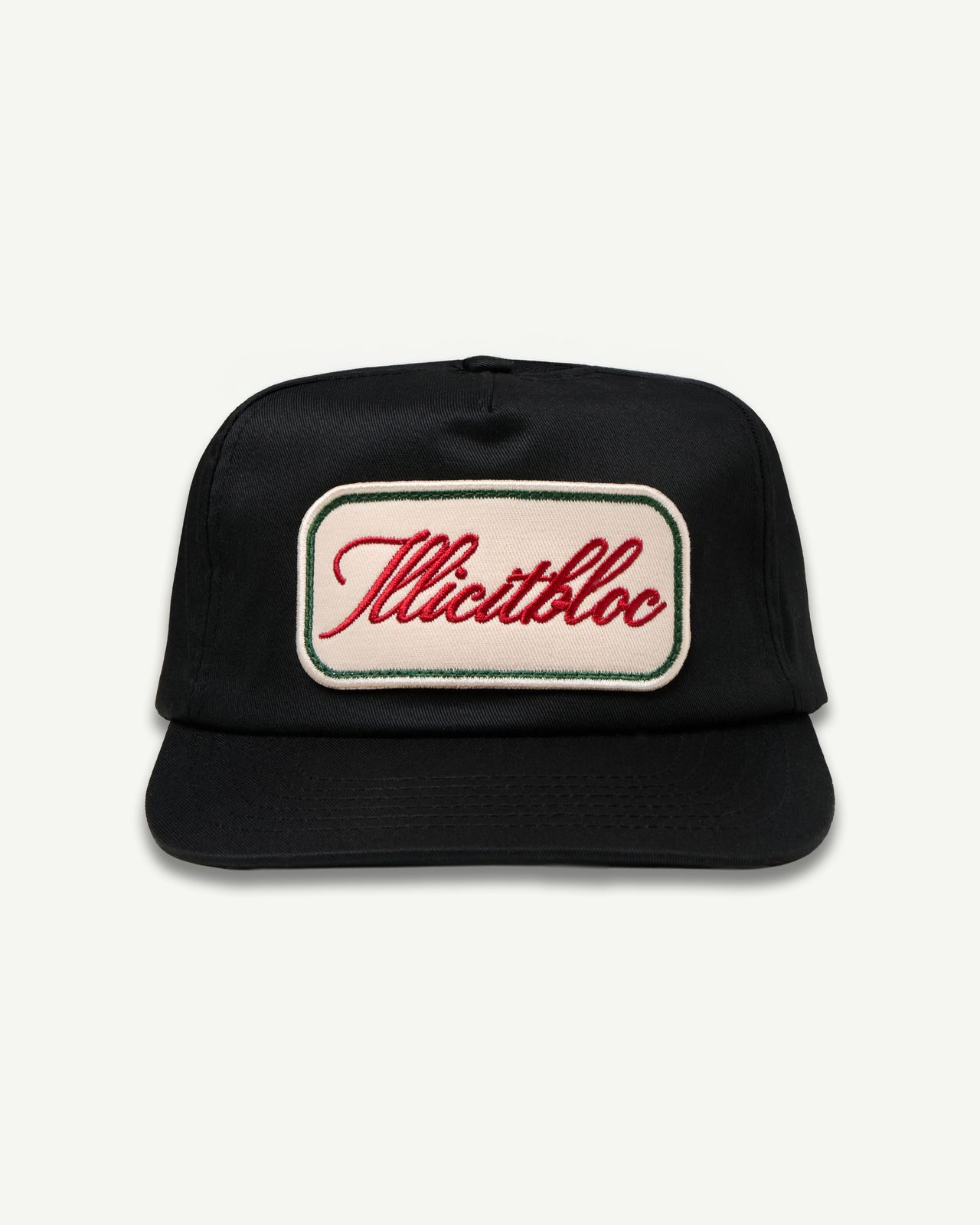 PATCHWORK CAP - BLACK